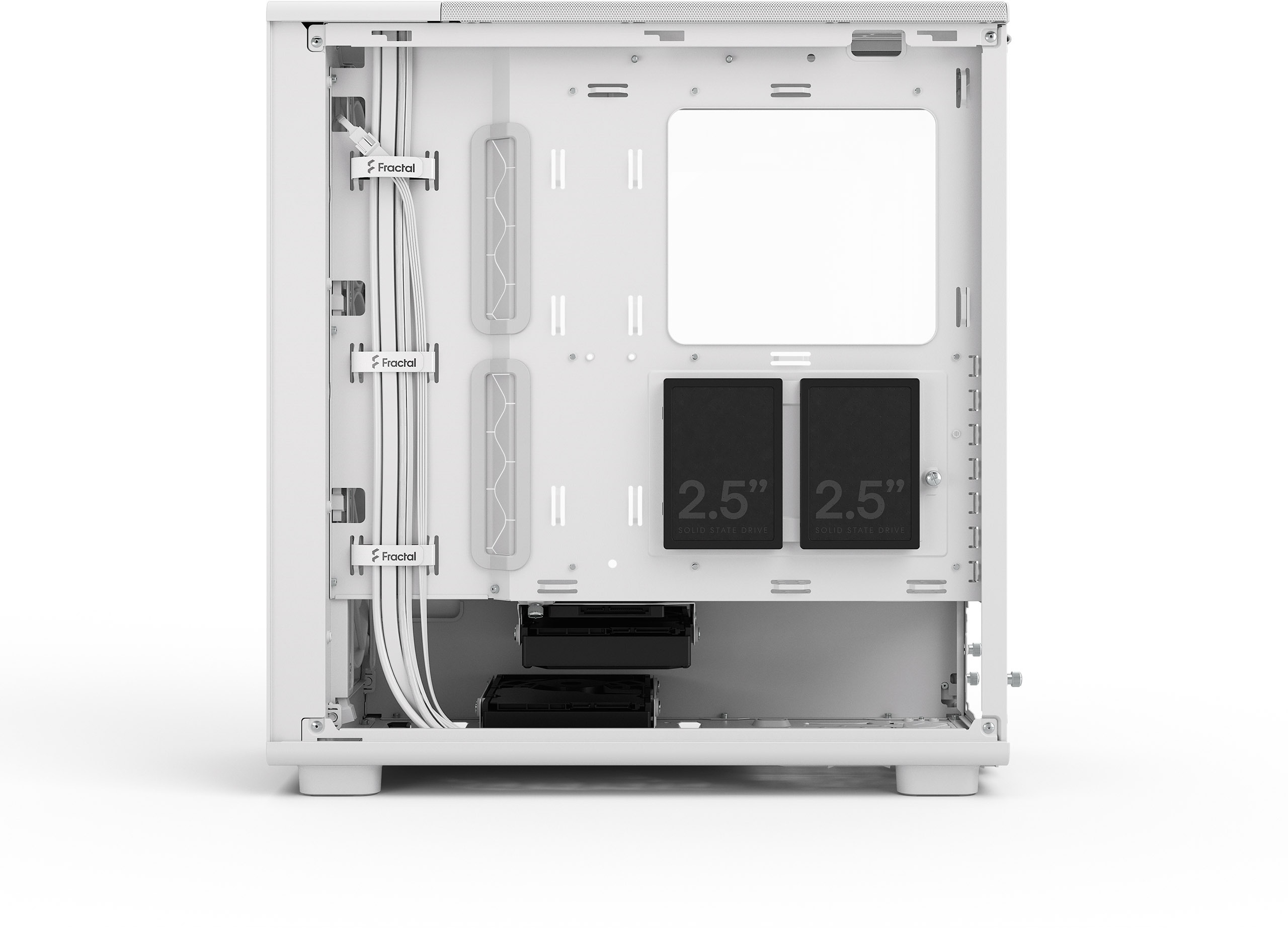 Fractal Design - Caixa ATX Fractal Design Epoch White Tempered Glass Light Tint