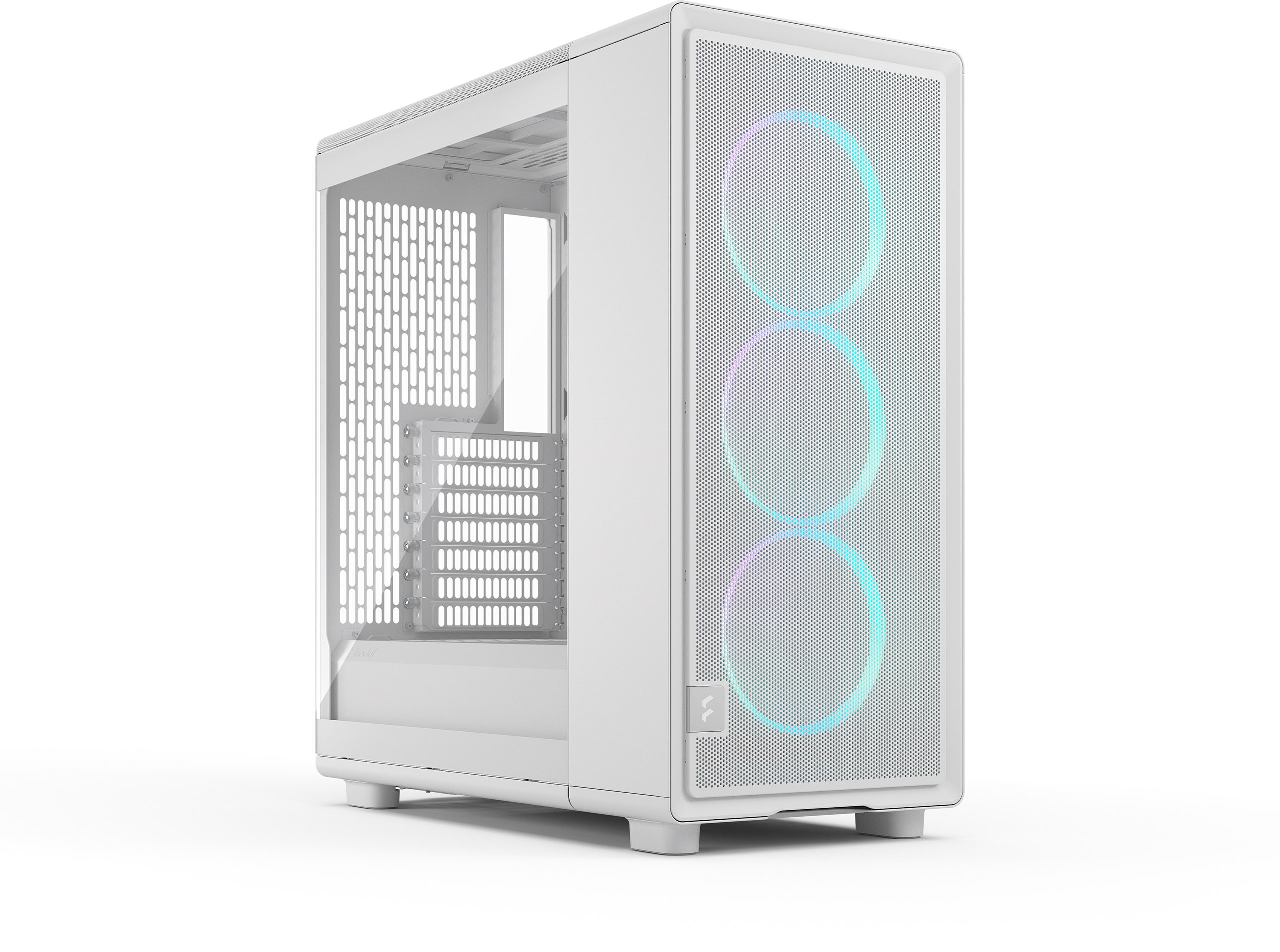 Fractal Design - Torre ATX Fractal Design Epoch White Tempered Glass RGB Light Tint