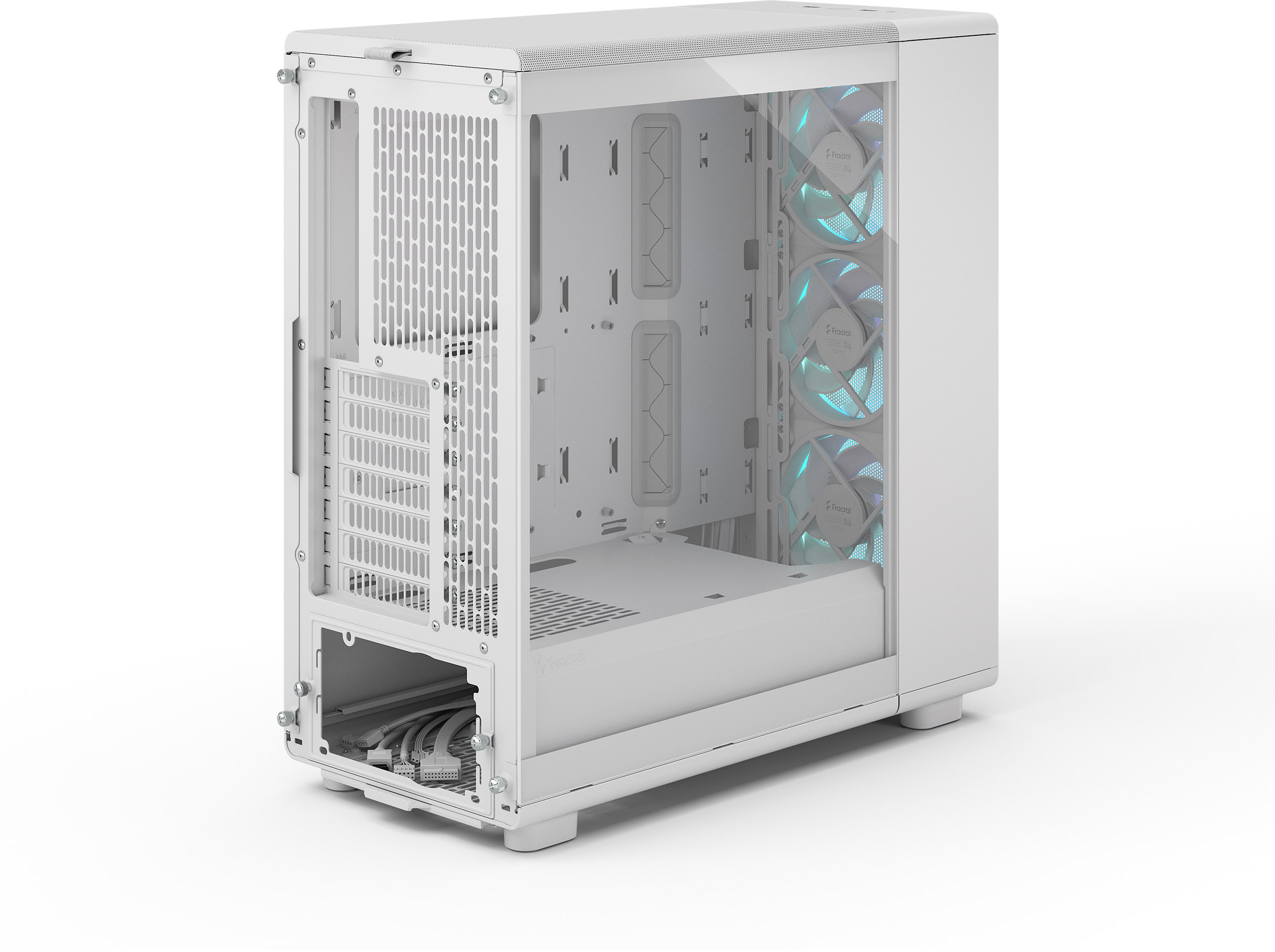 Fractal Design - Torre ATX Fractal Design Epoch White Tempered Glass RGB Light Tint