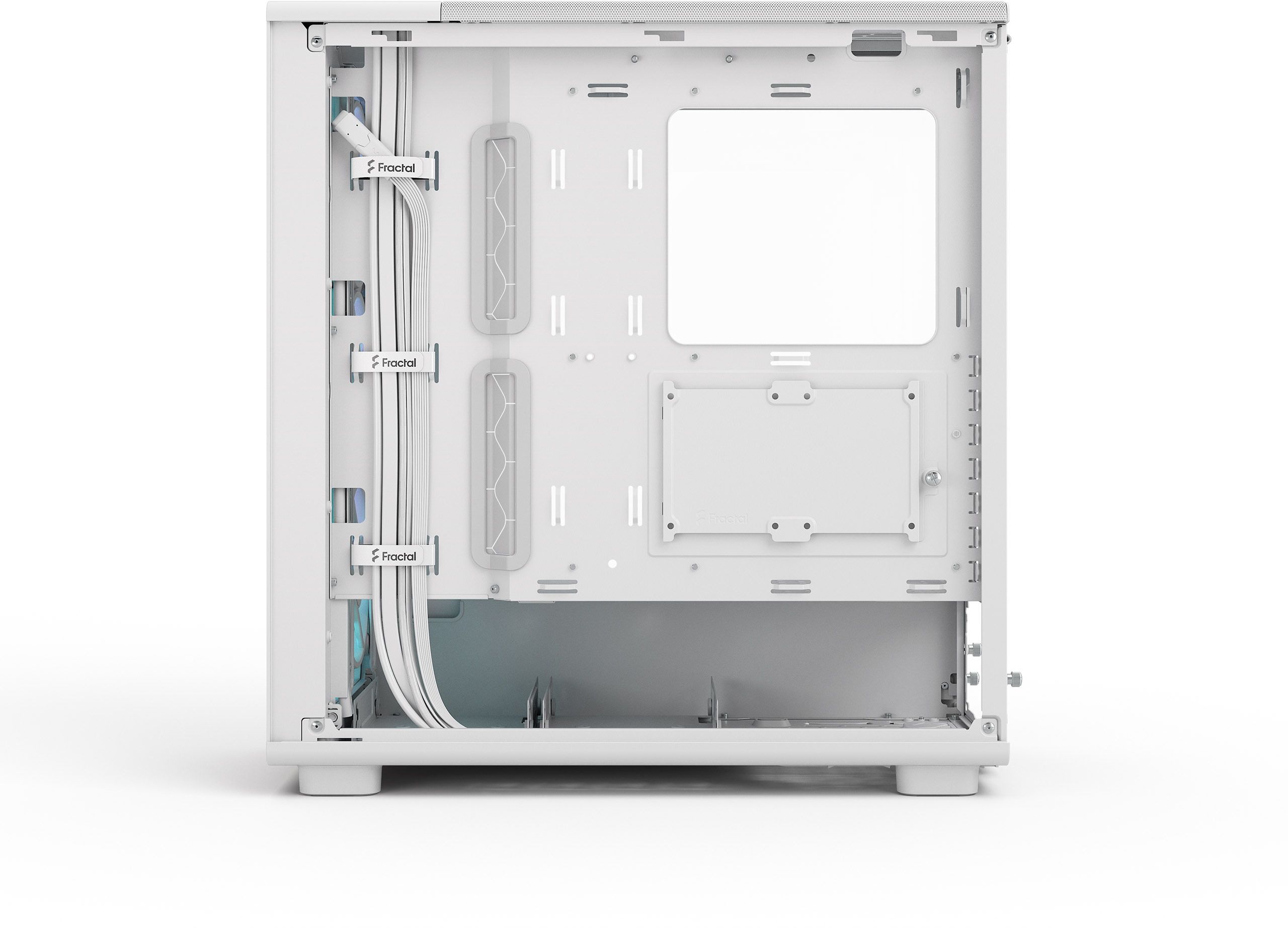 Fractal Design - Torre ATX Fractal Design Epoch White Tempered Glass RGB Light Tint