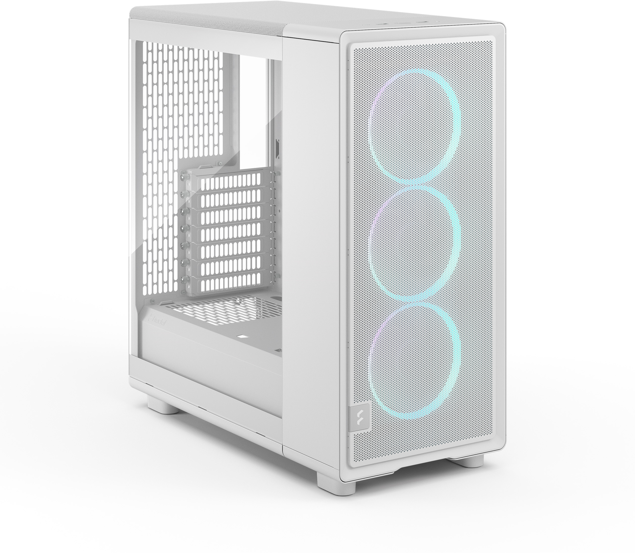 Fractal Design - Torre ATX Fractal Design Epoch White Tempered Glass RGB Light Tint