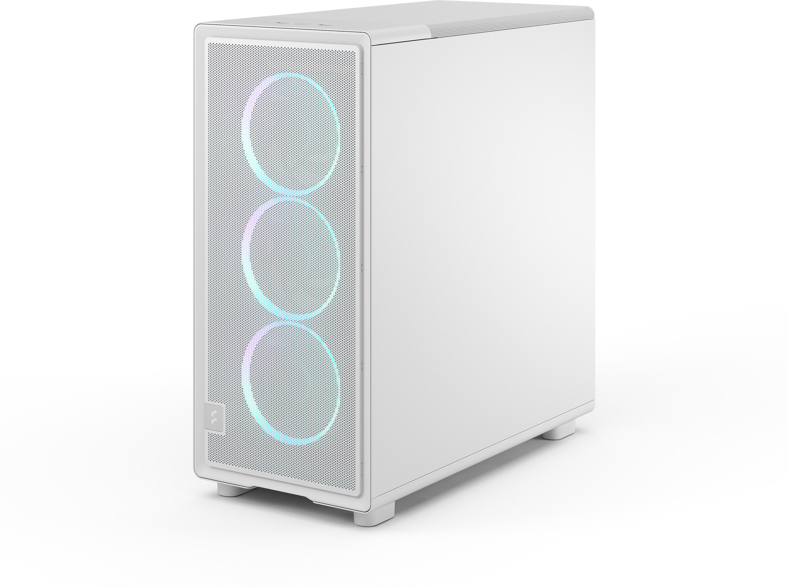 Fractal Design - Torre ATX Fractal Design Epoch White Tempered Glass RGB Light Tint