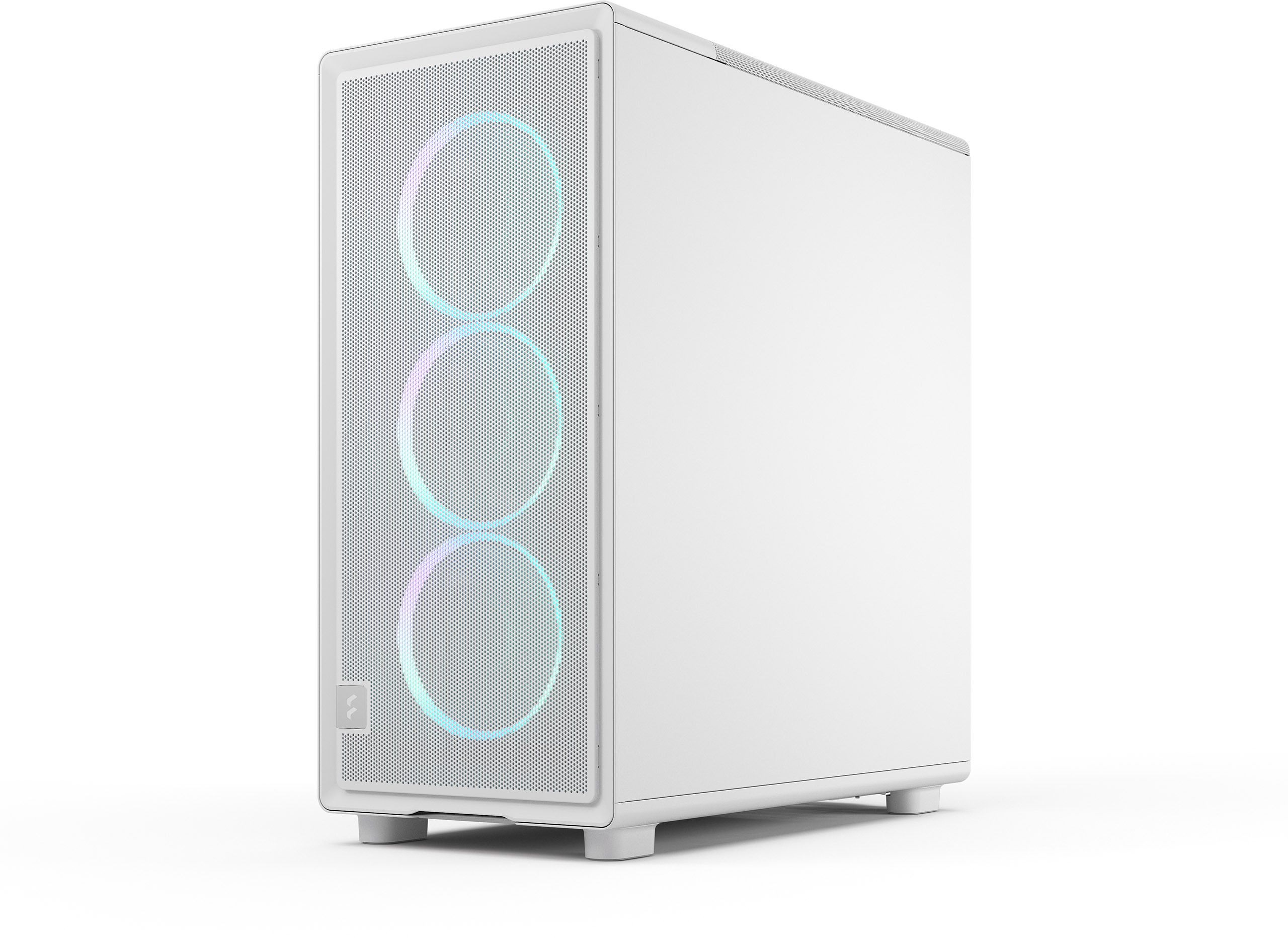Fractal Design - Torre ATX Fractal Design Epoch White Tempered Glass RGB Light Tint