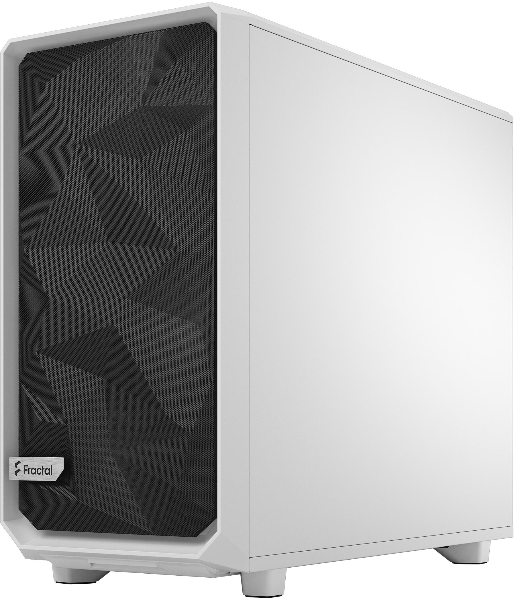 Fractal Design - Torre E-ATX Fractal Design Meshify 2 Lite White TG Clear Tint