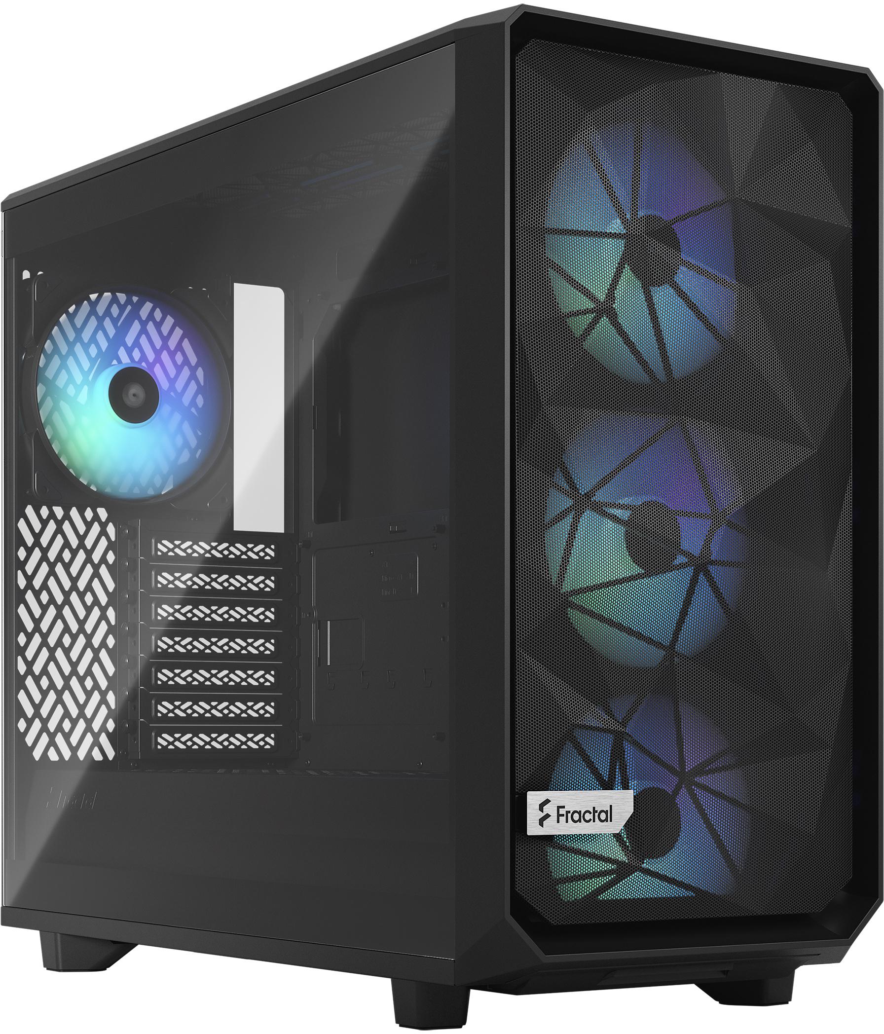 Fractal Design - Torre E-ATX Fractal Design Meshify 2 Lite RGB Black TG Light Tint