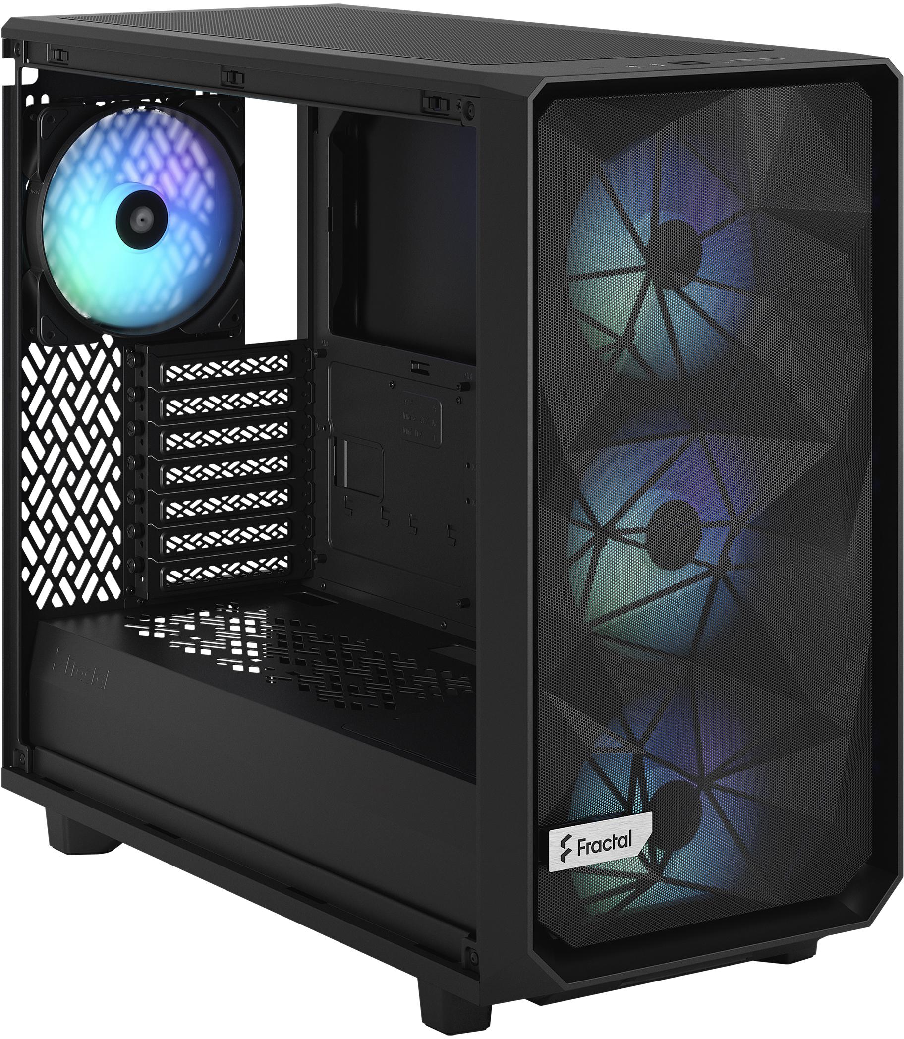 Fractal Design - Torre E-ATX Fractal Design Meshify 2 Lite RGB Black TG Light Tint