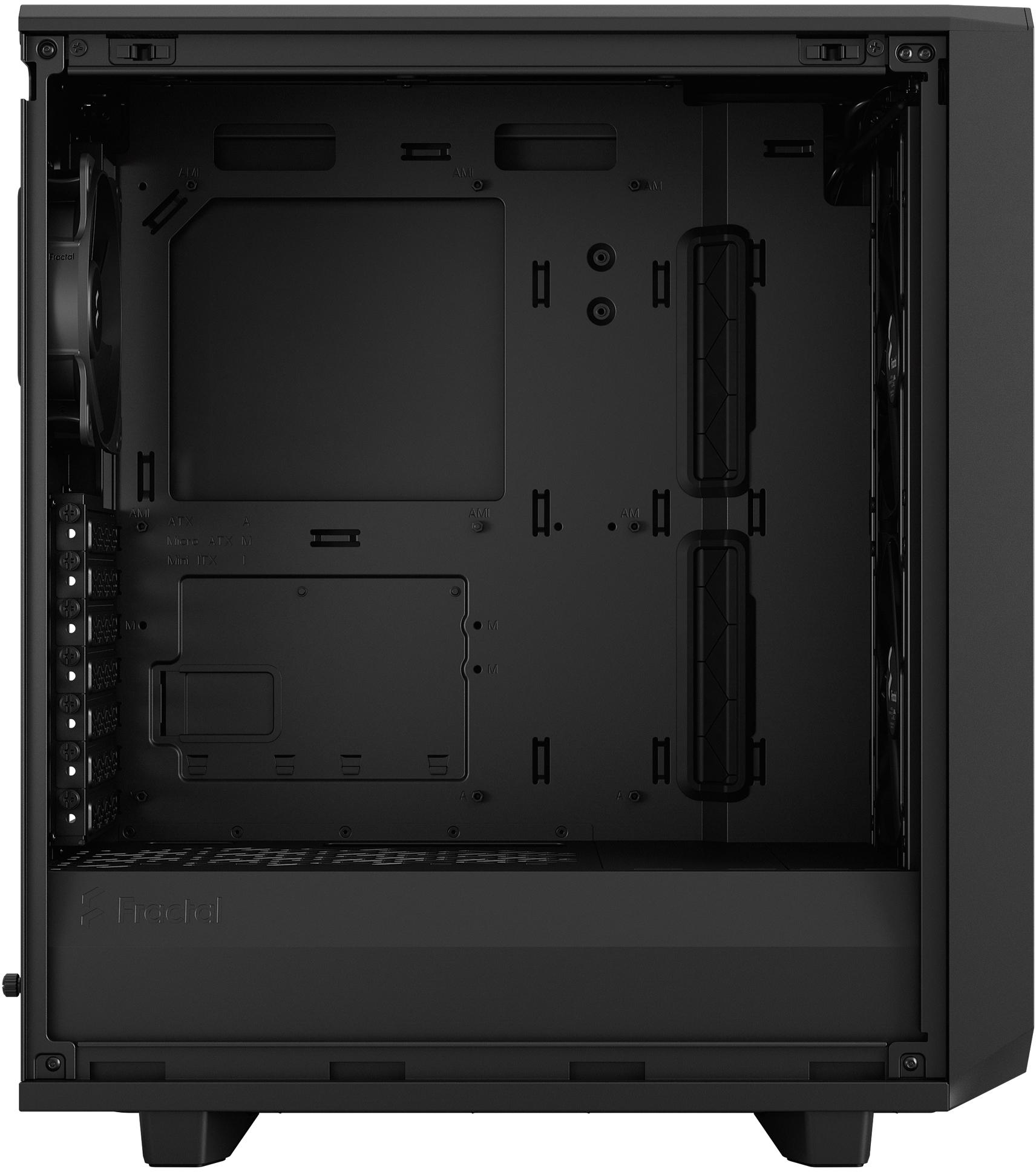 Fractal Design - Torre ATX Fractal Design Meshify 2 Compact Lite Black TG Light Tint