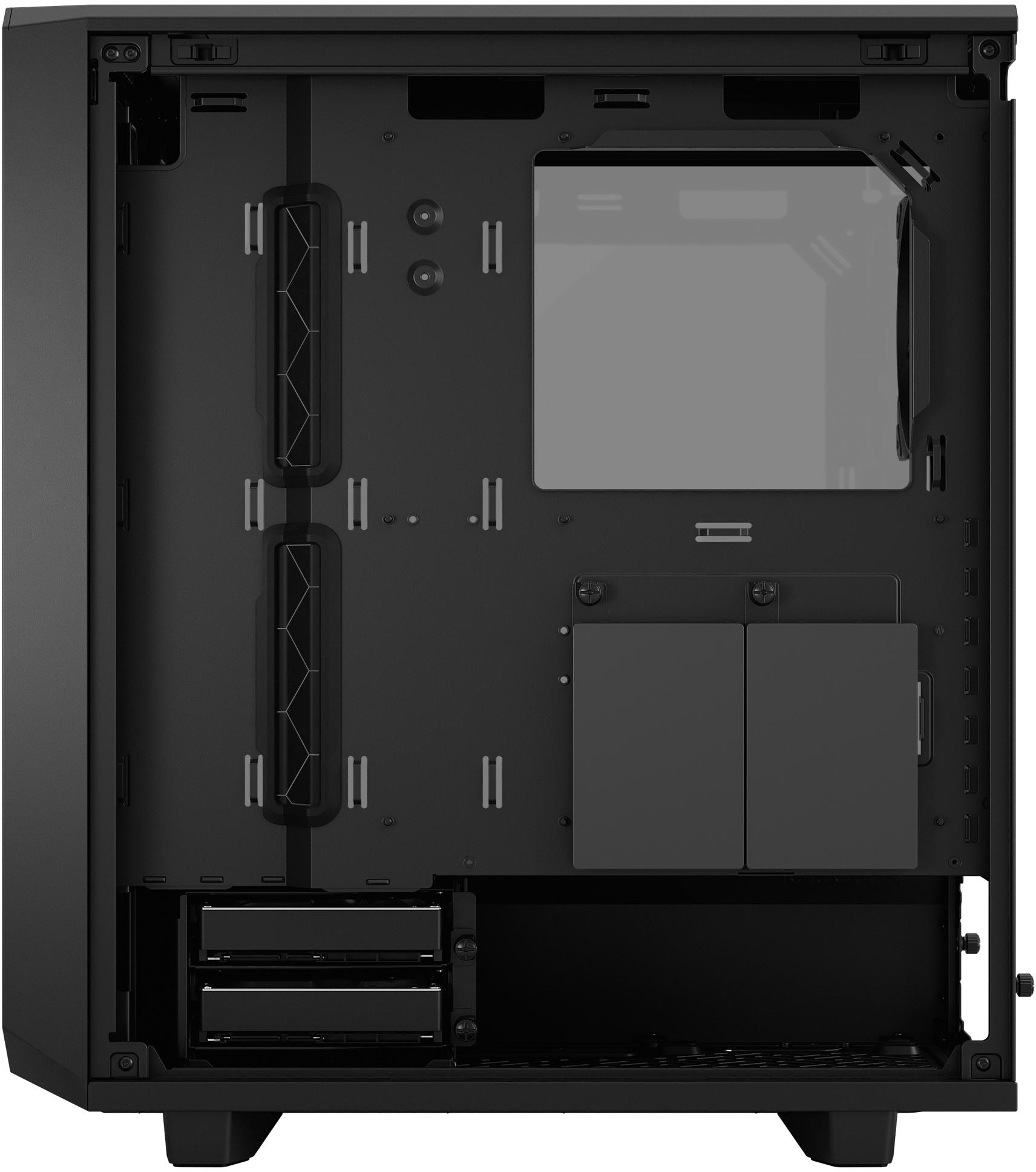 Fractal Design - Torre ATX Fractal Design Meshify 2 Compact Lite Black TG Light Tint