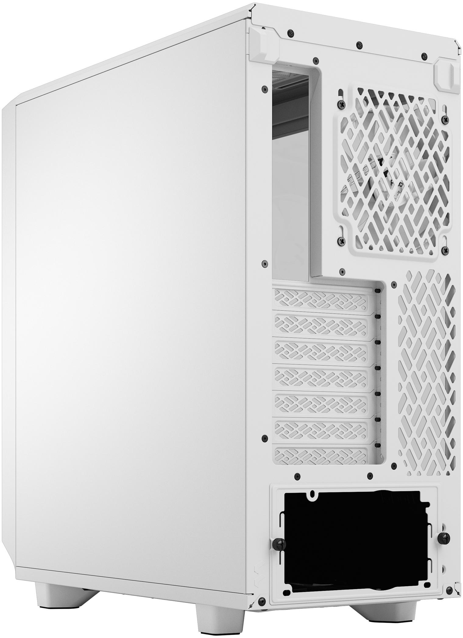 Fractal Design - Torre ATX Fractal Design Meshify 2 Compact Lite White TG Clear