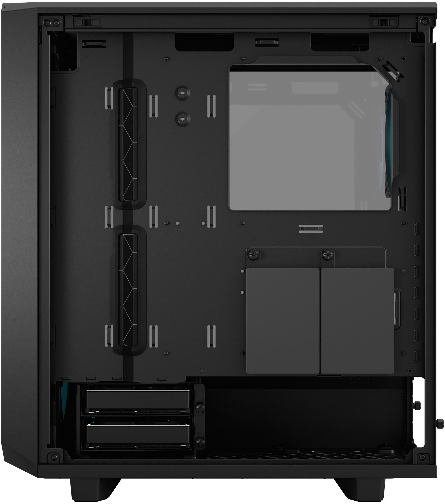 Fractal Design - Torre ATX Fractal Design Meshify 2 Compact Lite RGB Black TG Light Tint