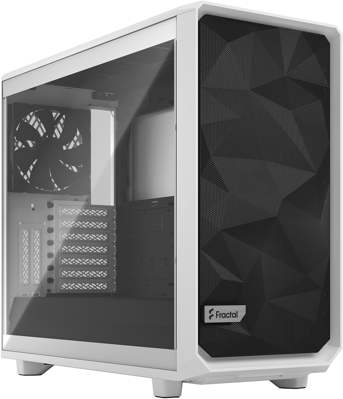 Torre E-ATX Fractal Design Meshify 2 Blanco Templado Clear Tint