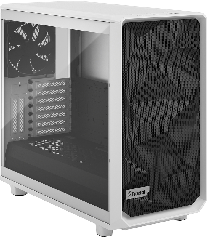 Fractal Design - Torre E-ATX Fractal Design Meshify 2 Blanco Templado Clear Tint