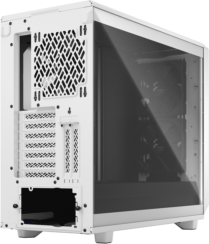 Fractal Design - Torre E-ATX Fractal Design Meshify 2 Blanco Templado Clear Tint