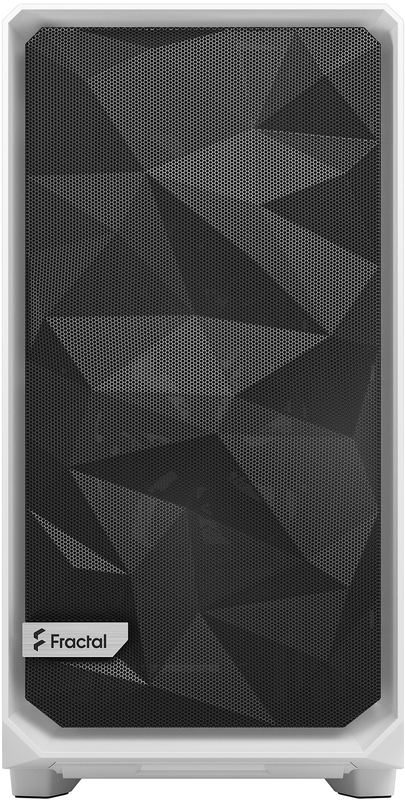 Fractal Design - Torre E-ATX Fractal Design Meshify 2 Blanco Templado Clear Tint