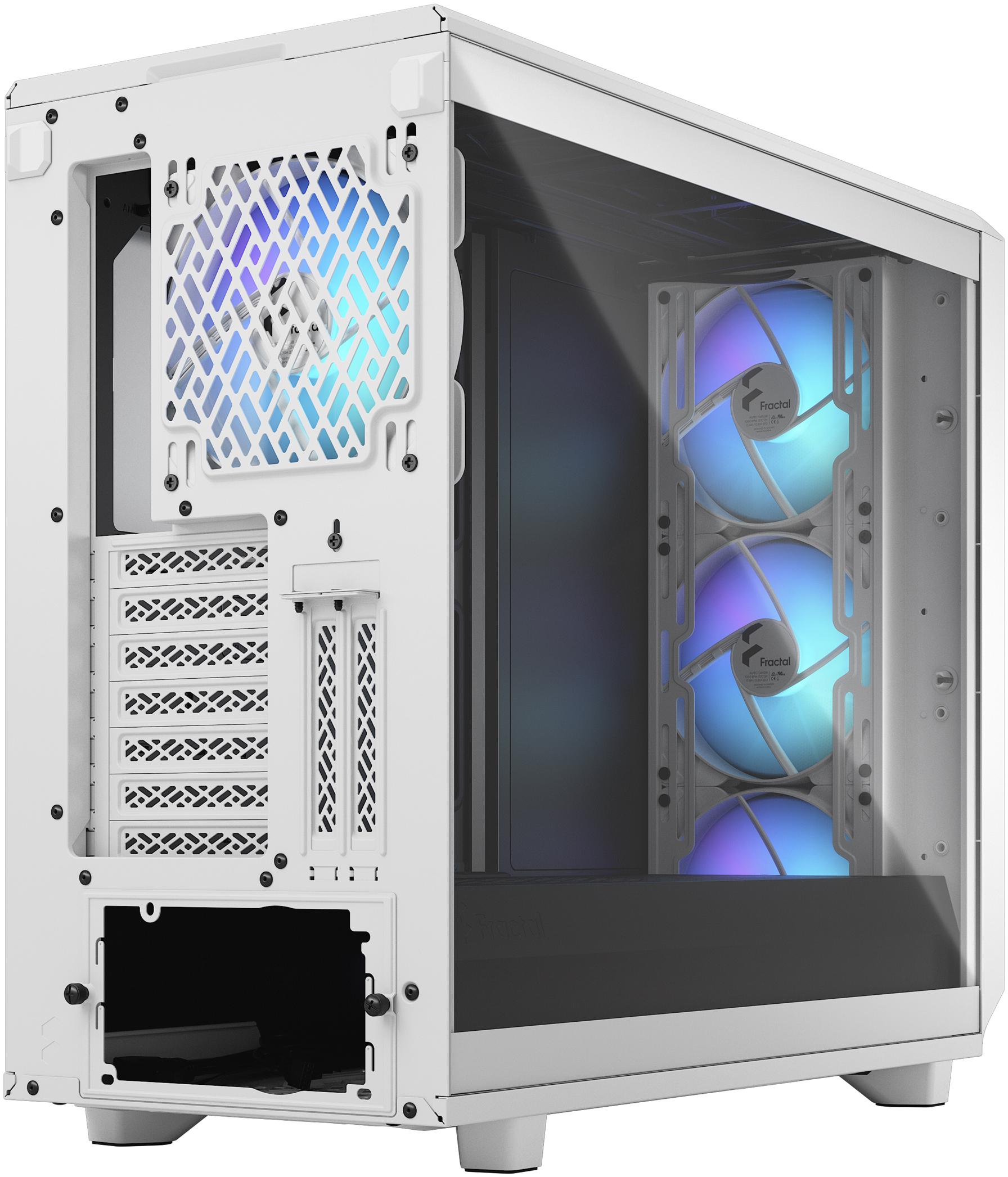 Fractal Design - Torre E-ATX Fractal Design Meshify 2 RGB White TG Clear Tint