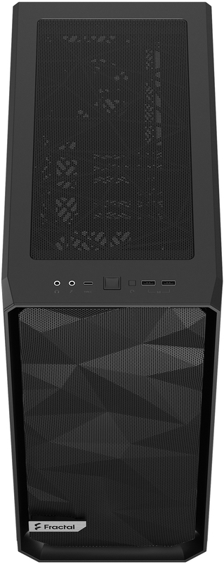 Fractal Design - Torre ATX Fractal Design Meshify 2 Compact Black Solid