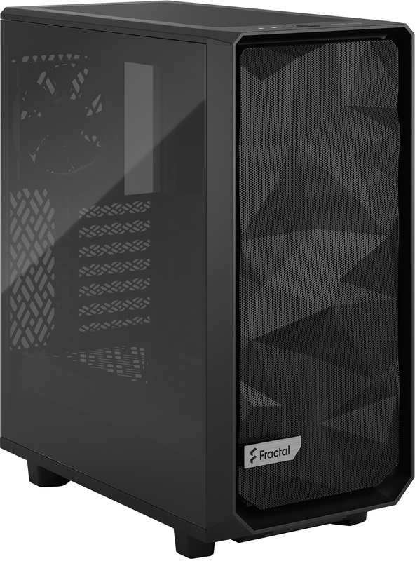 Fractal Design - Torre ATX Fractal Design Meshify 2 Compact Negro Templado Light Tint