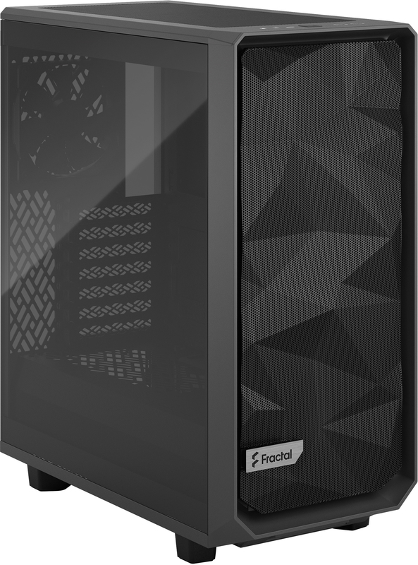 Fractal Design - Torre ATX Fractal Design Meshify 2 Compact Gray Cristal Templado Light Tint