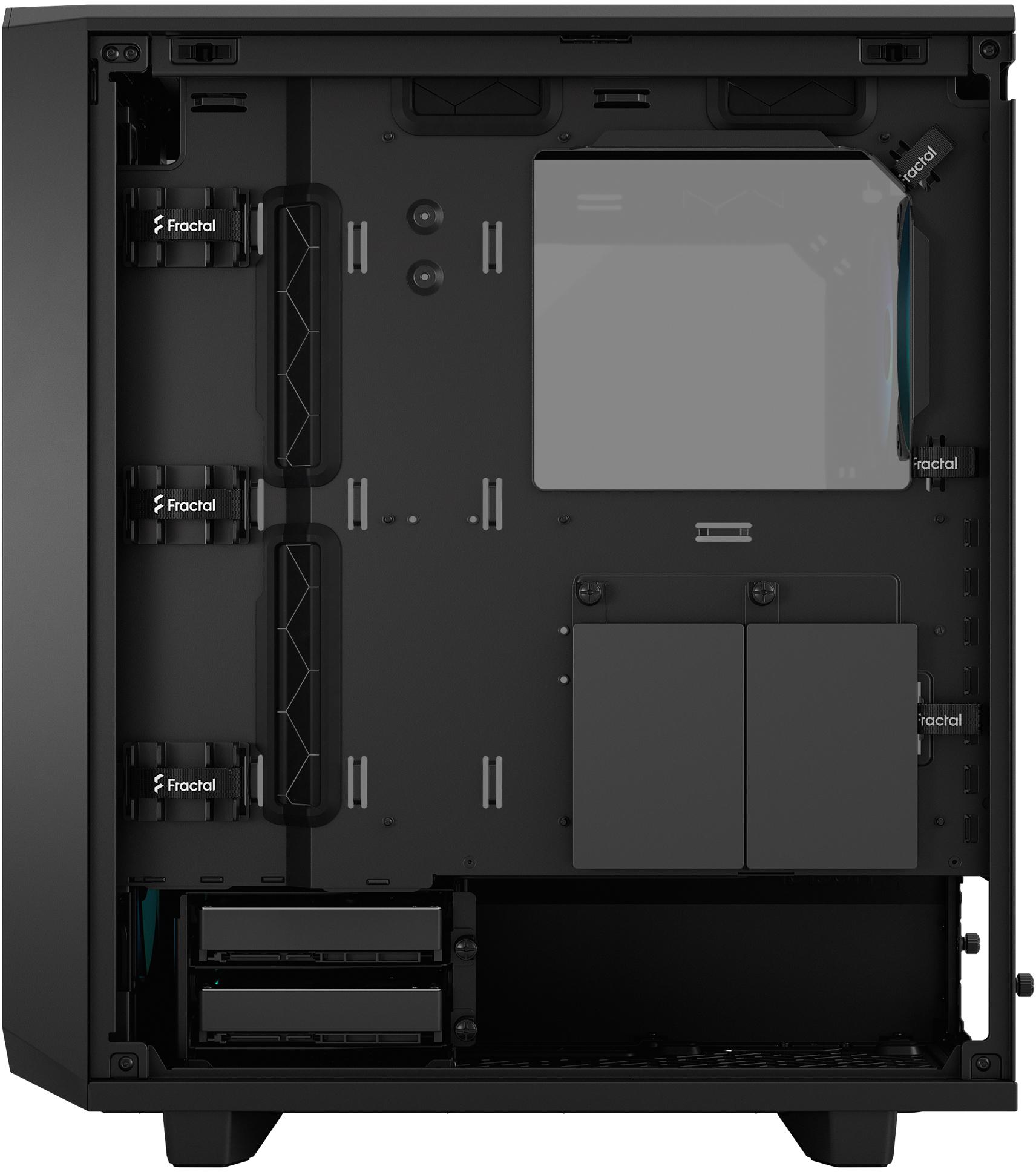 Fractal Design - Torre ATX Fractal Design Meshify 2 Compact RGB Black TG Light Tint