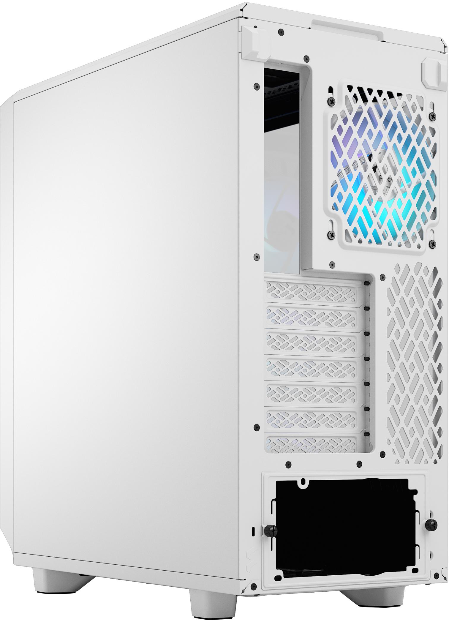 Fractal Design - Torre ATX Fractal Design Meshify 2 Compact RGB White TG Clear Tint