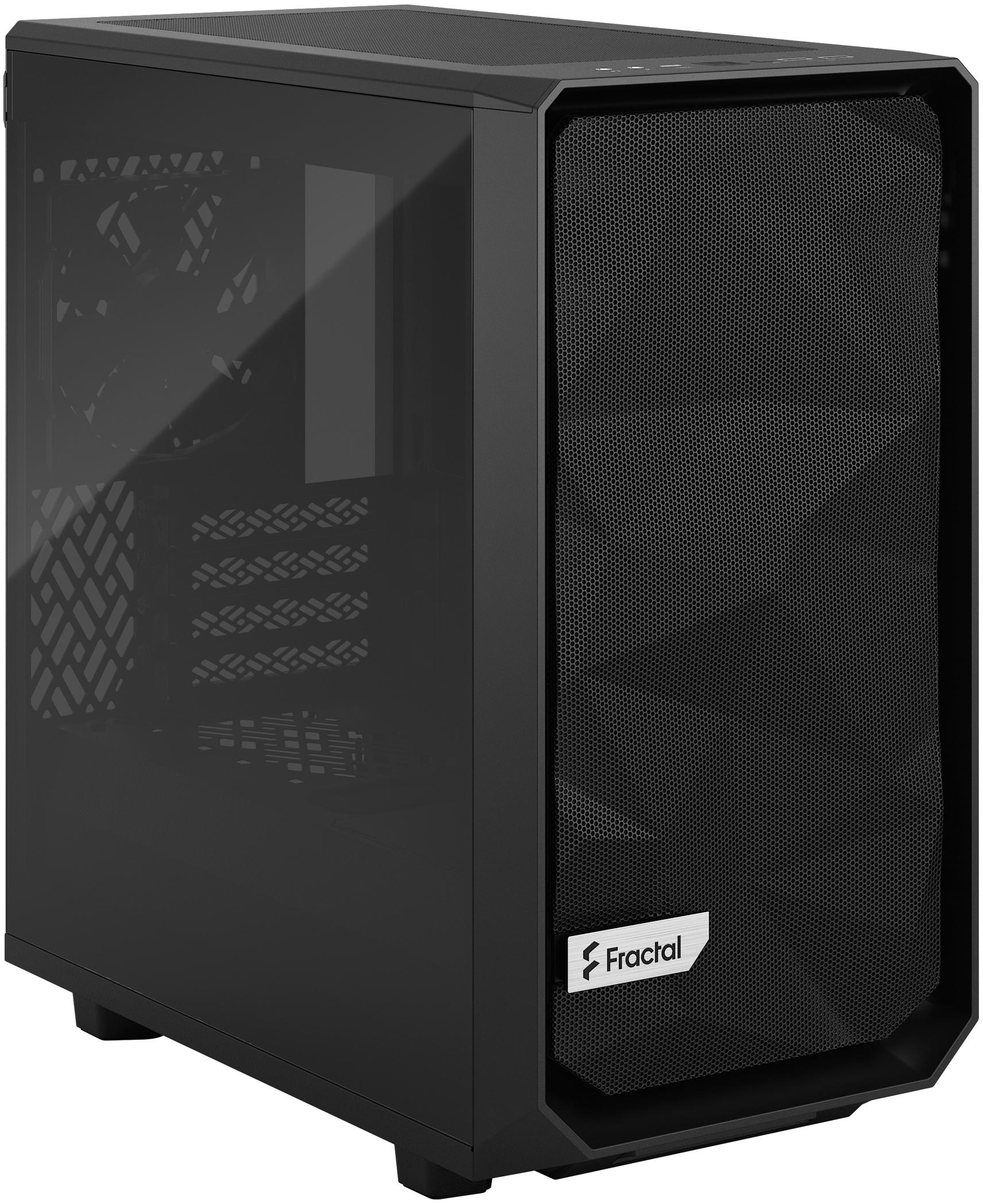 Fractal Design - Torre Micro-ATX Fractal Design Meshify 2 Mini Black TG Dark Tint