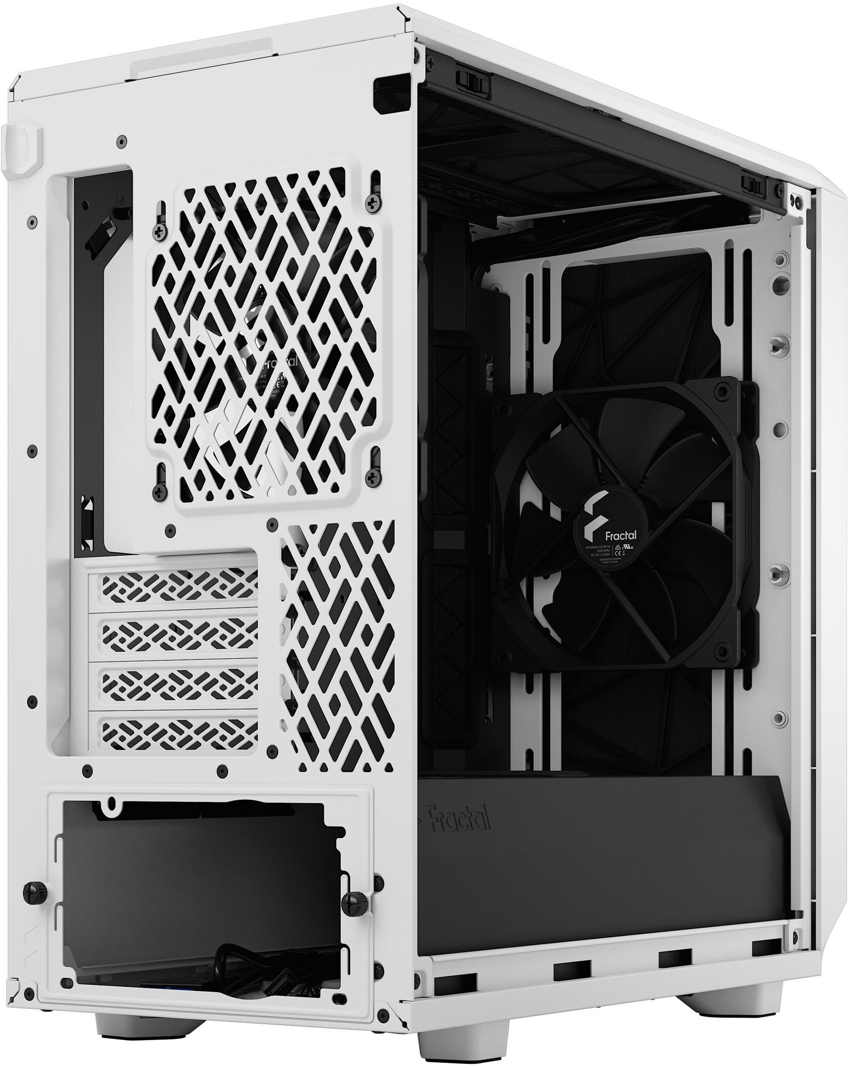 Fractal Design - Torre Micro-ATX Fractal Design Meshify 2 Mini White TG Clear Tint