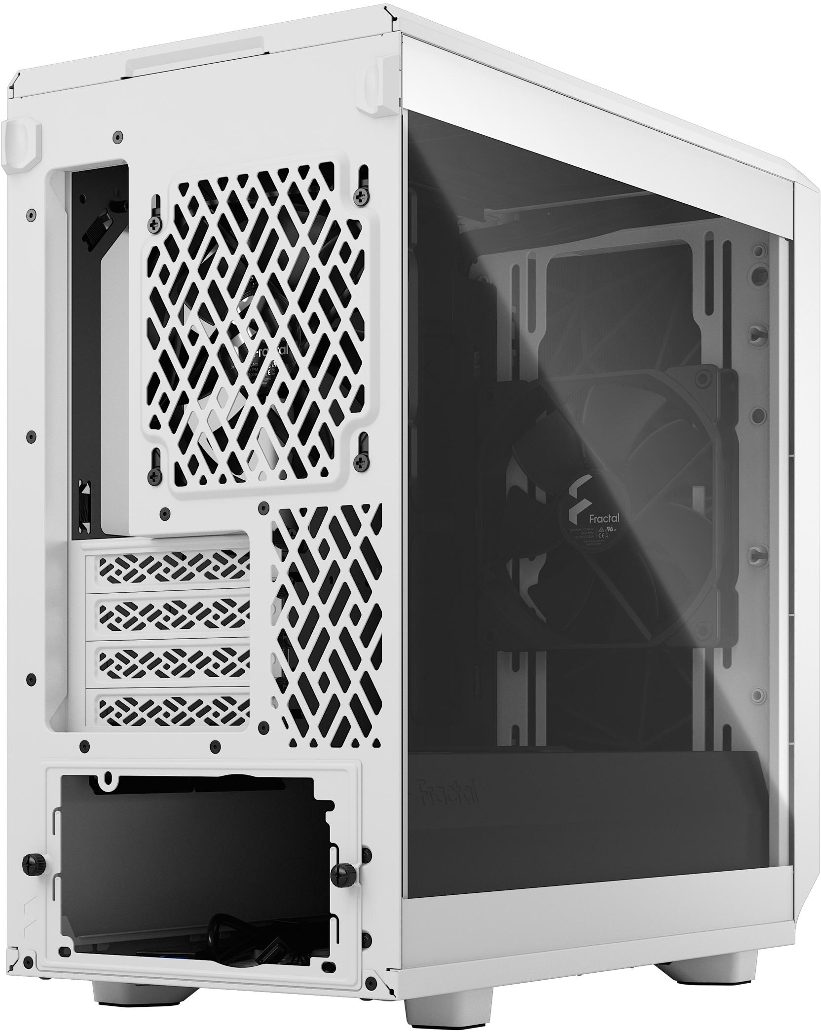 Fractal Design - Torre Micro-ATX Fractal Design Meshify 2 Mini White TG Clear Tint