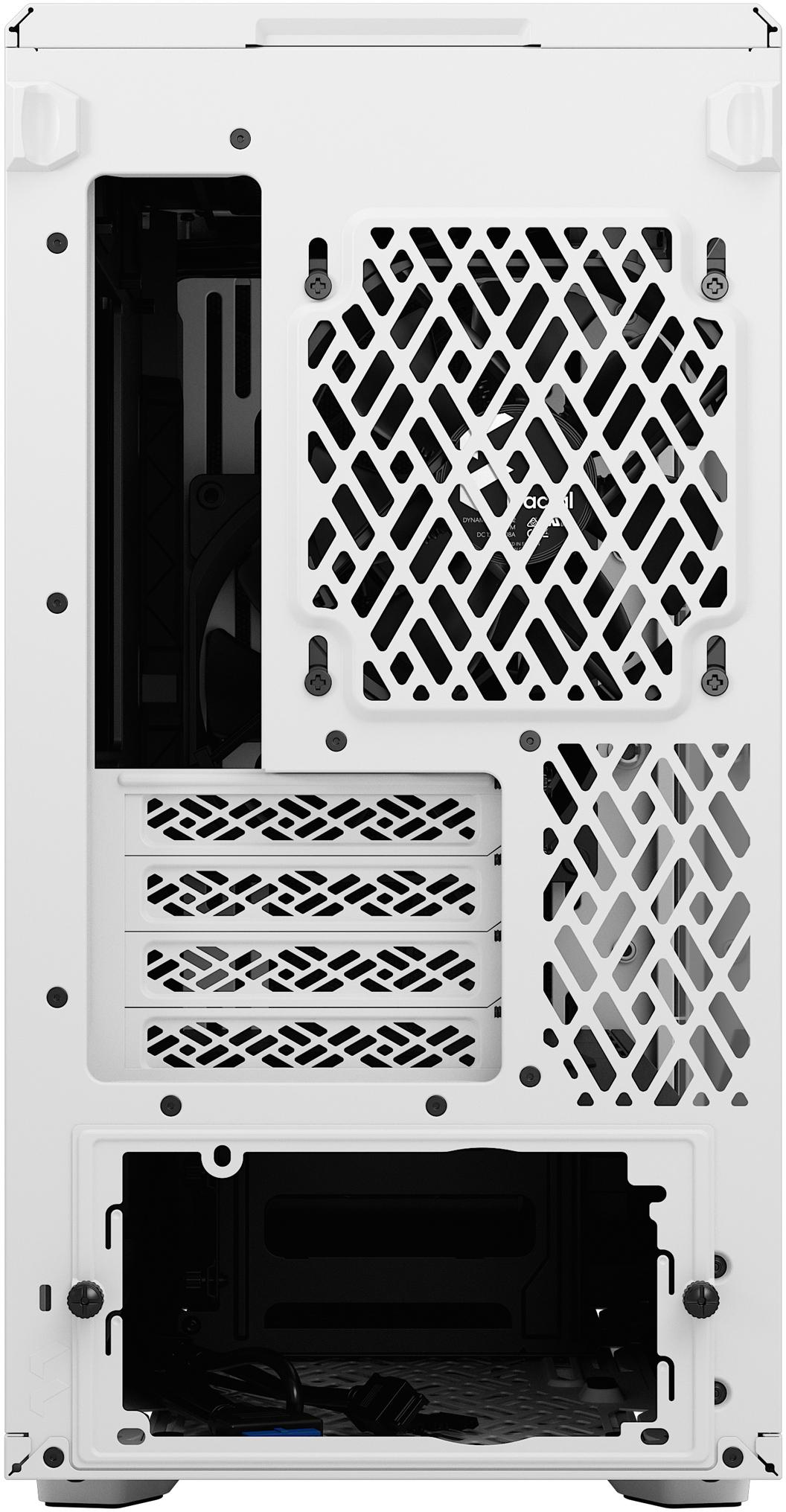 Fractal Design - Torre Micro-ATX Fractal Design Meshify 2 Mini White TG Clear Tint