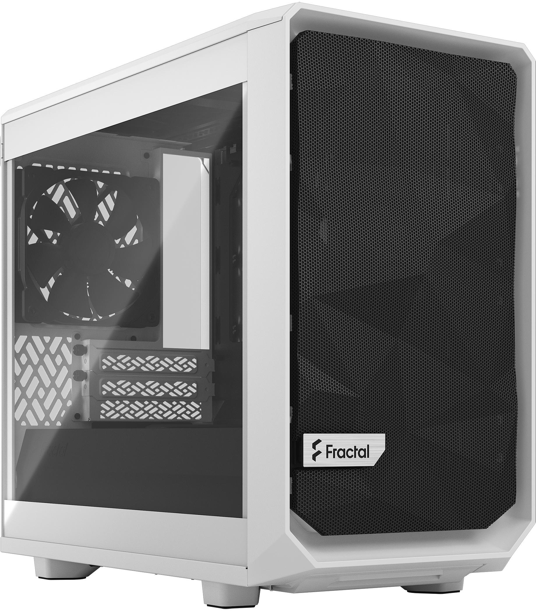 Fractal Design - Torre Mini-ITX Fractal Design Meshify 2 Nano White TG Clear Tint