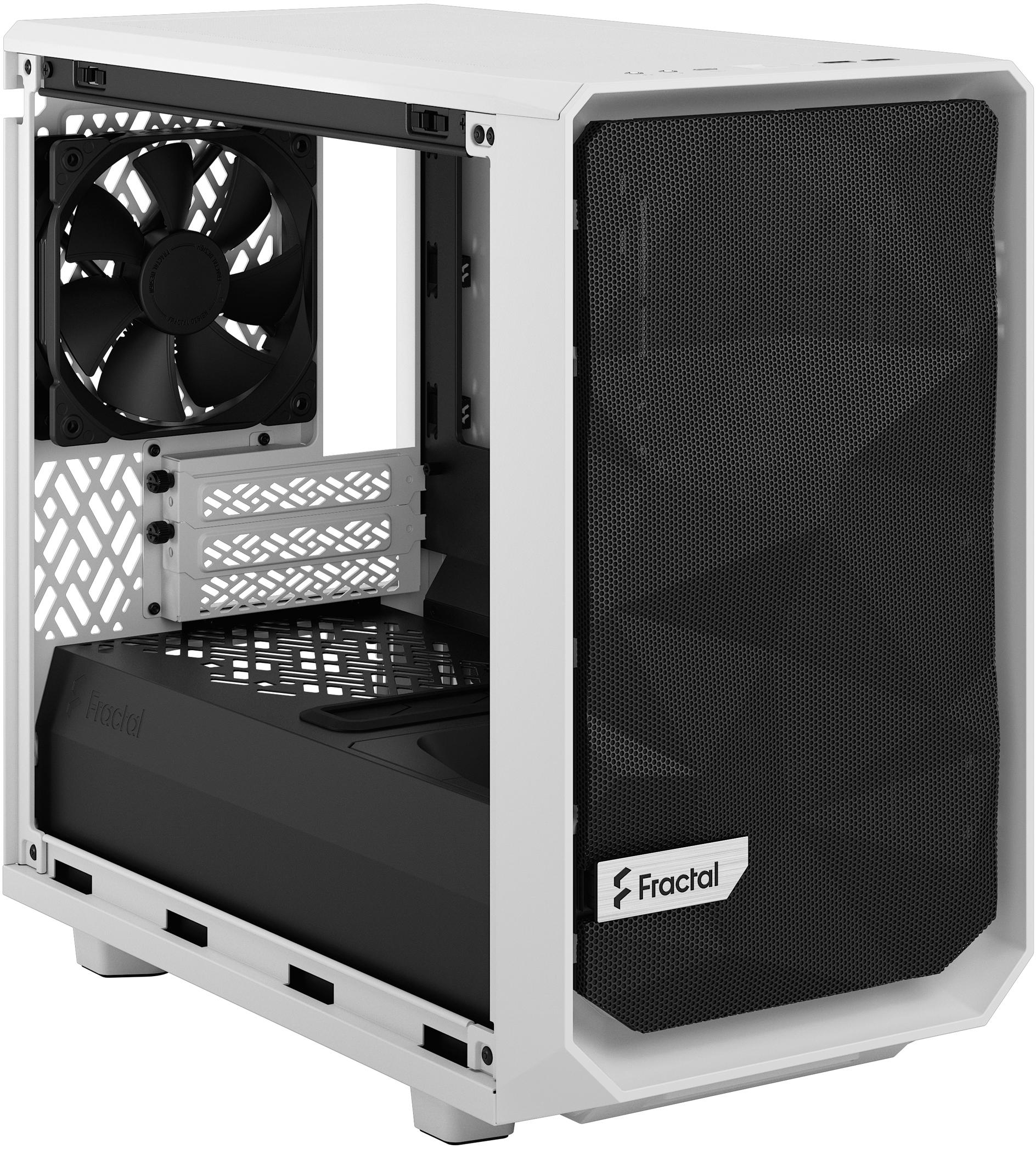 Fractal Design - Torre Mini-ITX Fractal Design Meshify 2 Nano White TG Clear Tint