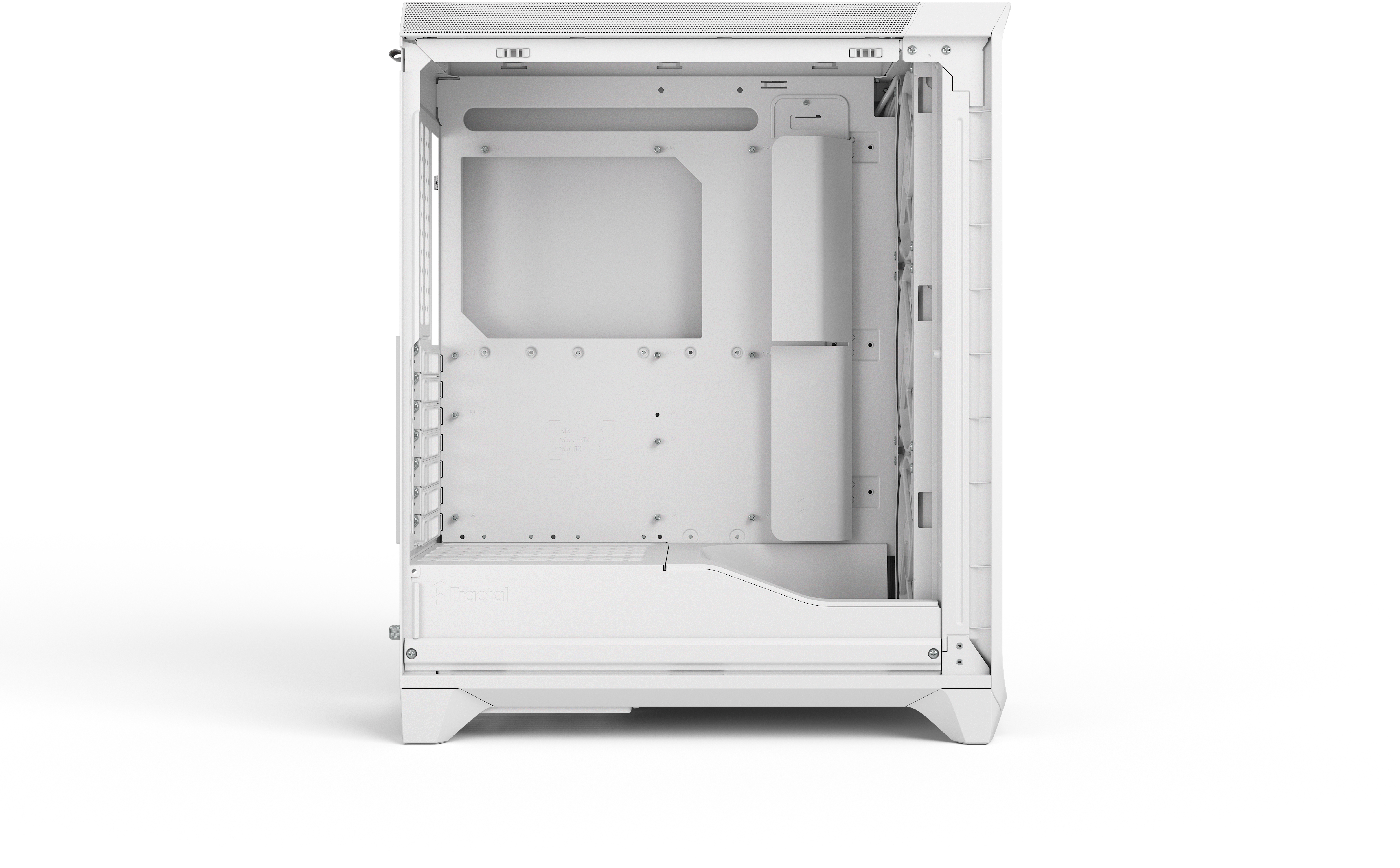 Fractal Design - Torre E-ATX Fractal Design Meshify 3 Blanca TG Clear Tint
