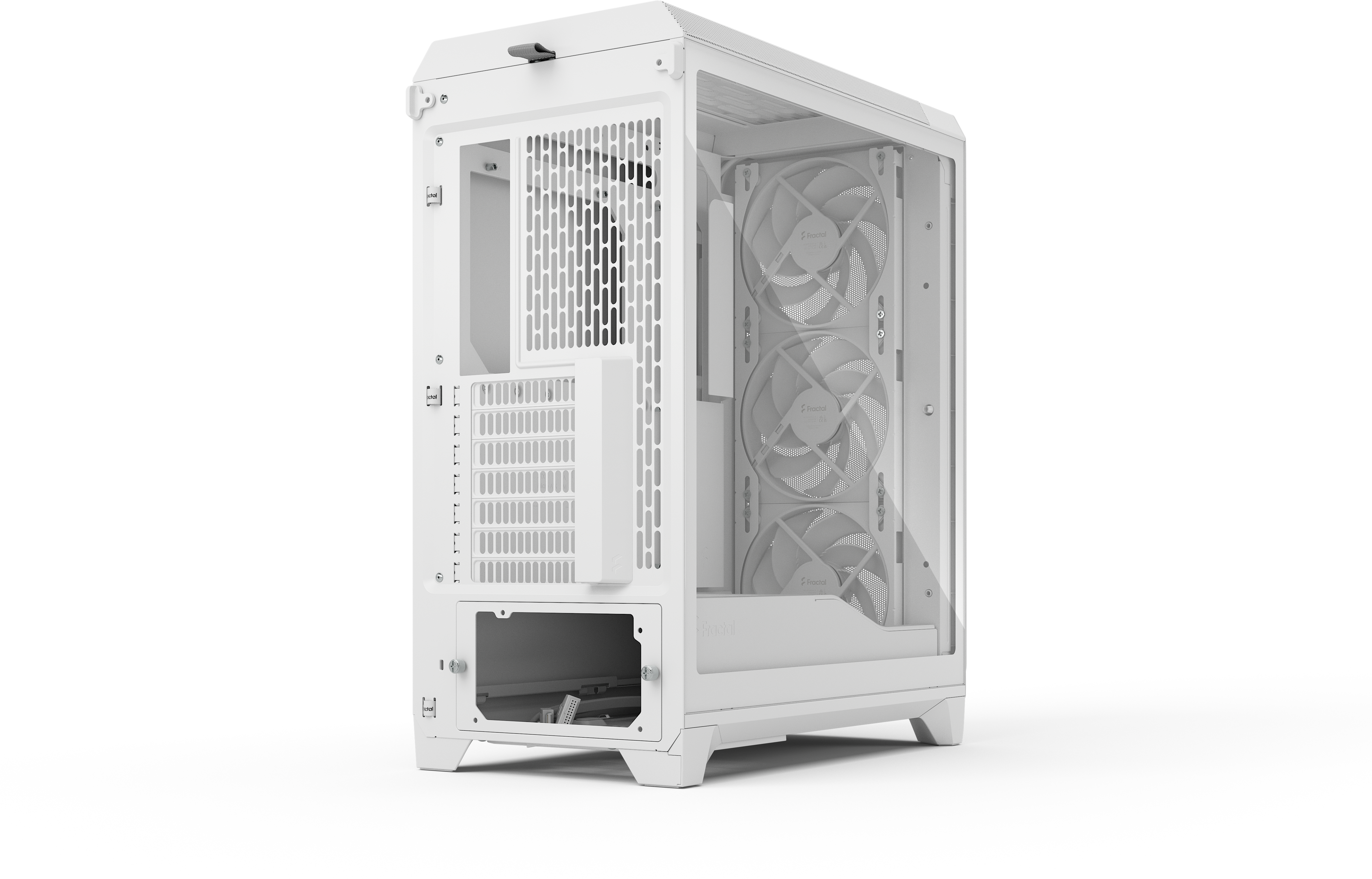 Fractal Design - Torre E-ATX Fractal Design Meshify 3 Blanca TG Clear Tint