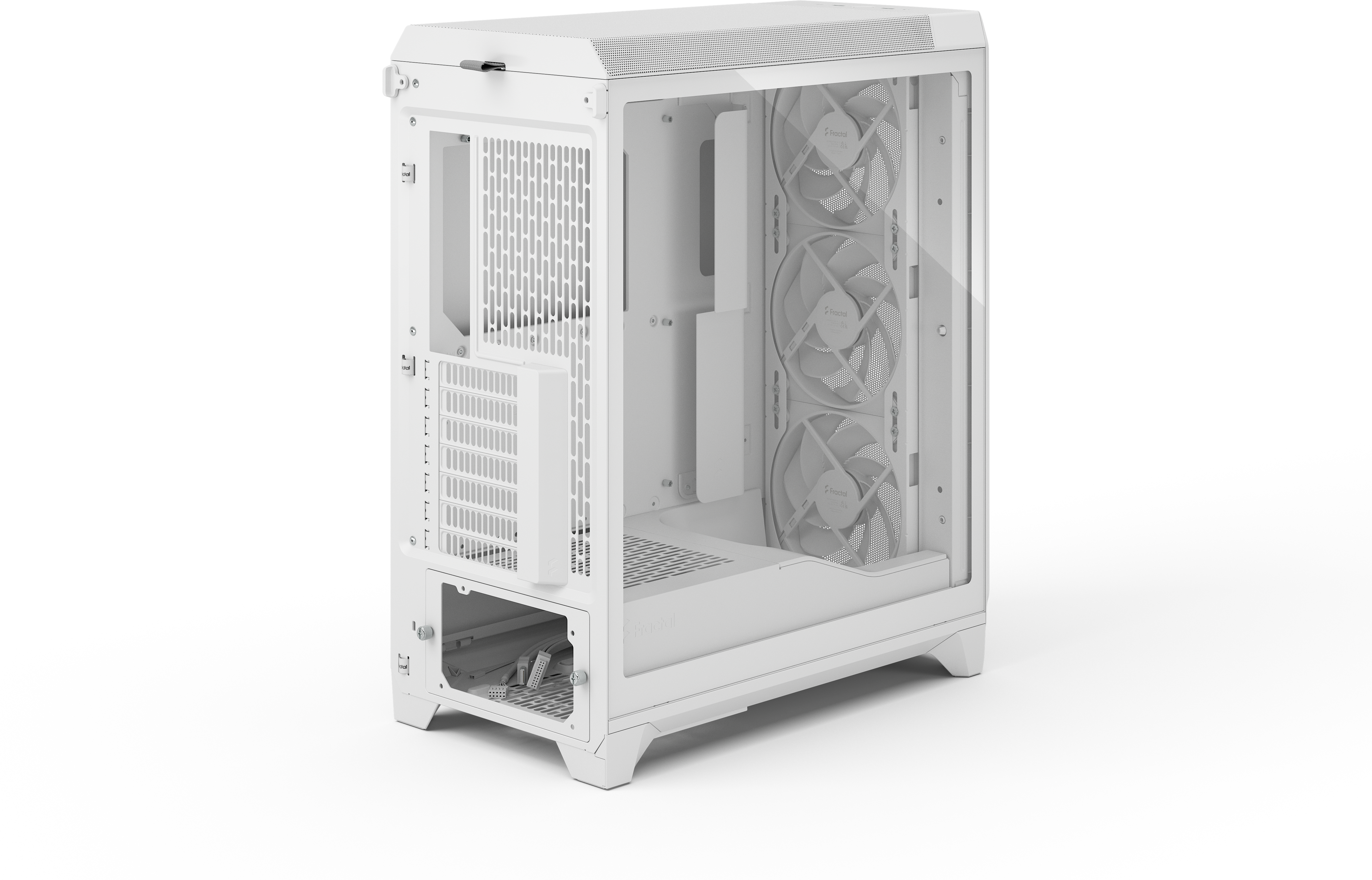Fractal Design - Torre E-ATX Fractal Design Meshify 3 Blanca TG Clear Tint