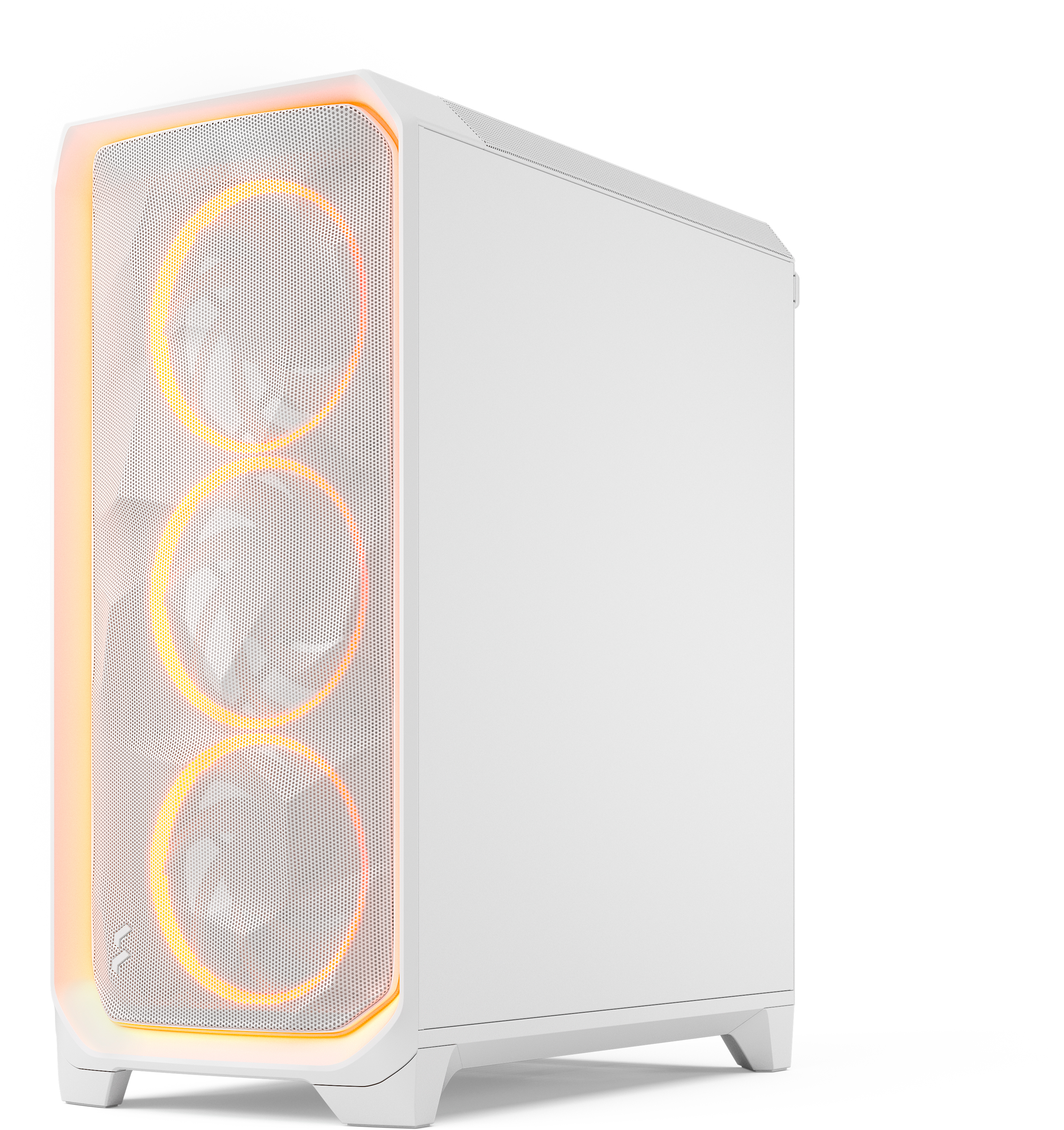 Torre E-ATX Fractal Design Meshify 3 Ambience Pro RGB Blanca TG Clear Tint
