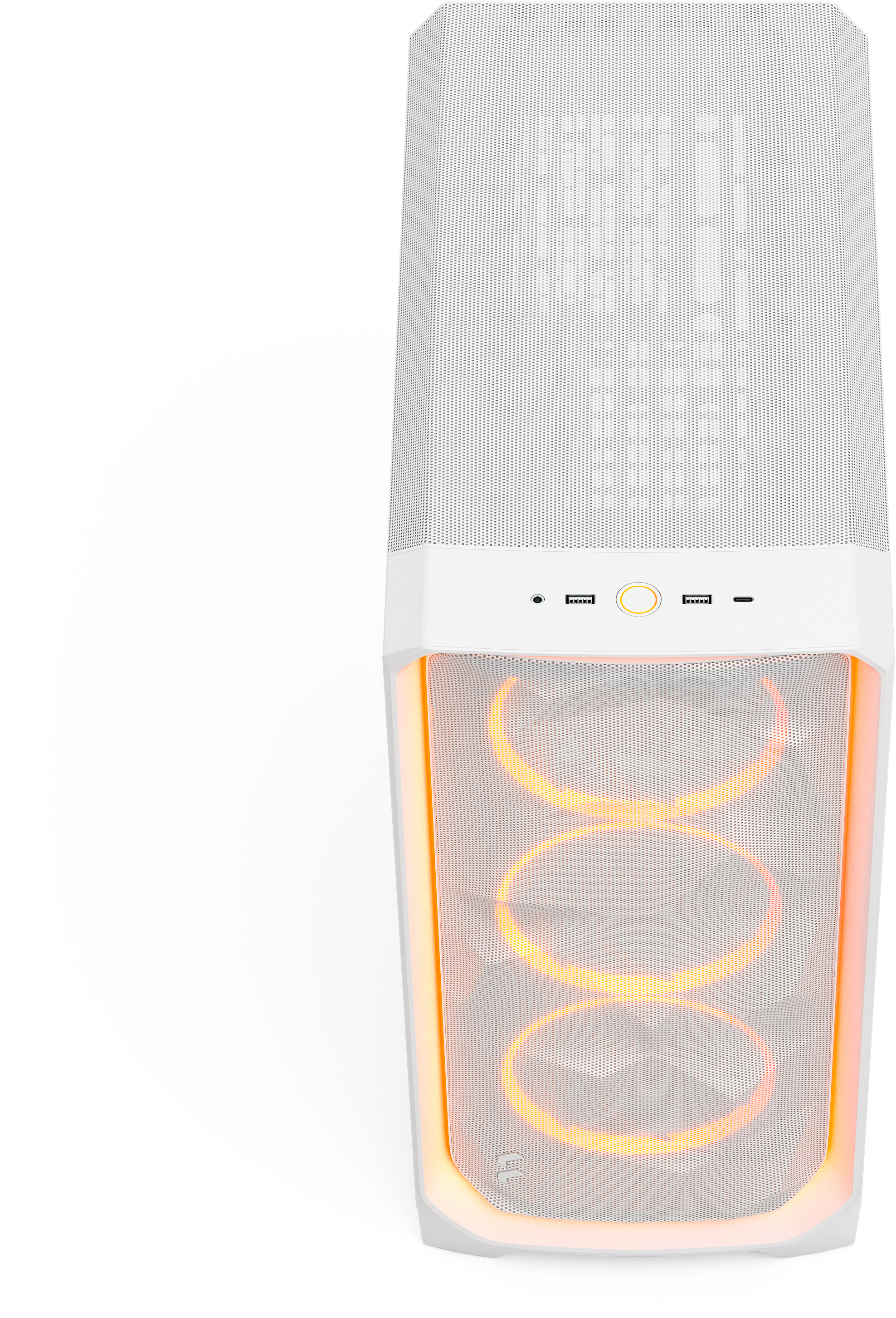 Fractal Design - Torre E-ATX Fractal Design Meshify 3 Ambience Pro RGB Blanca TG Clear Tint
