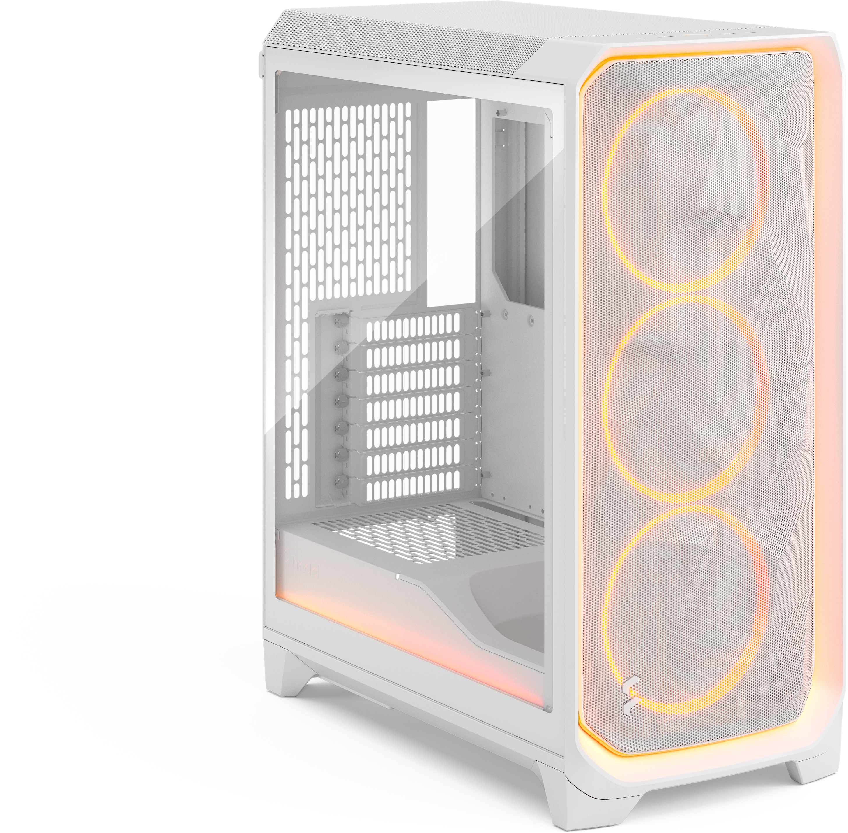 Fractal Design - Torre E-ATX Fractal Design Meshify 3 Ambience Pro RGB Blanca TG Clear Tint