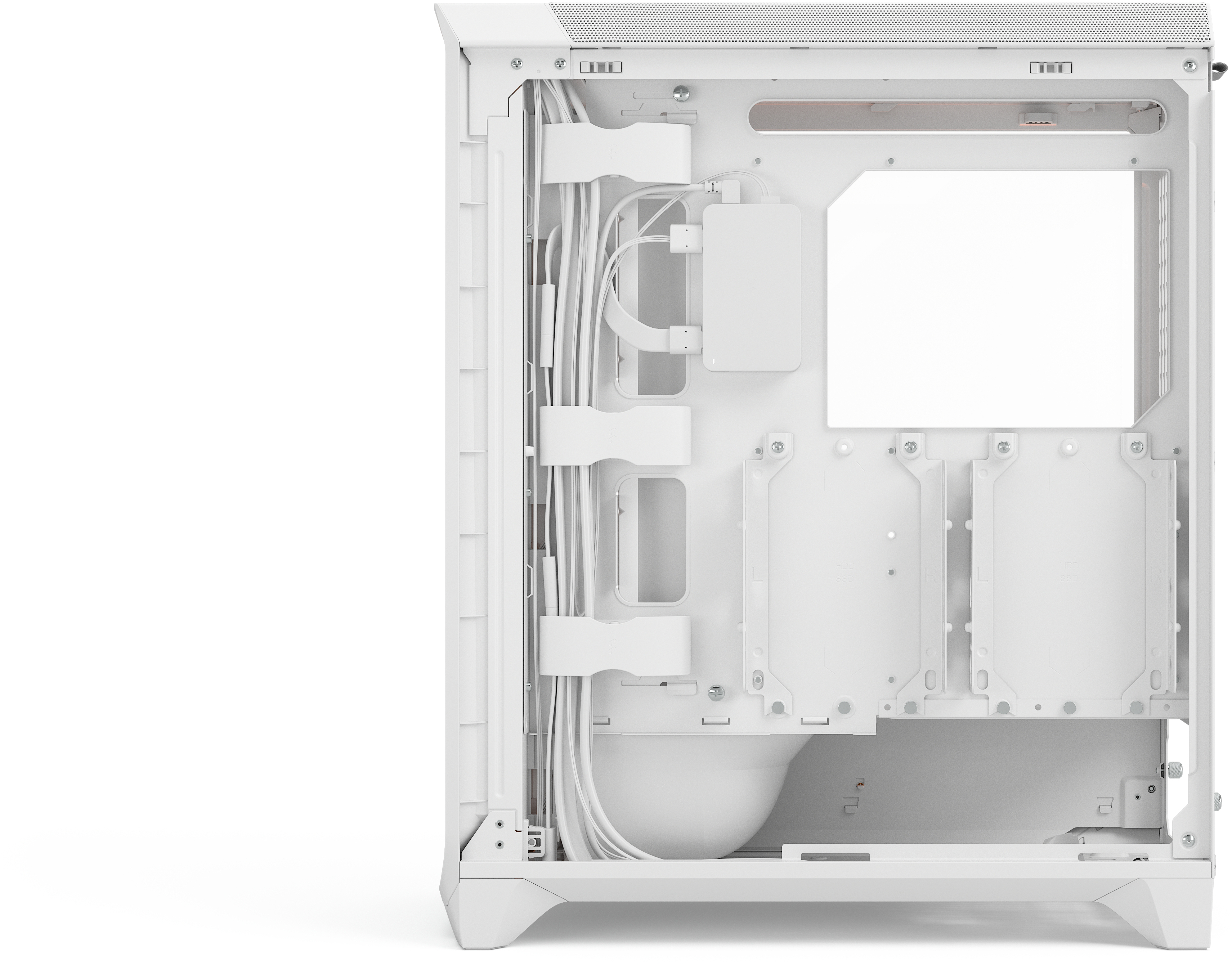 Fractal Design - Torre E-ATX Fractal Design Meshify 3 Ambience Pro RGB Blanca TG Clear Tint