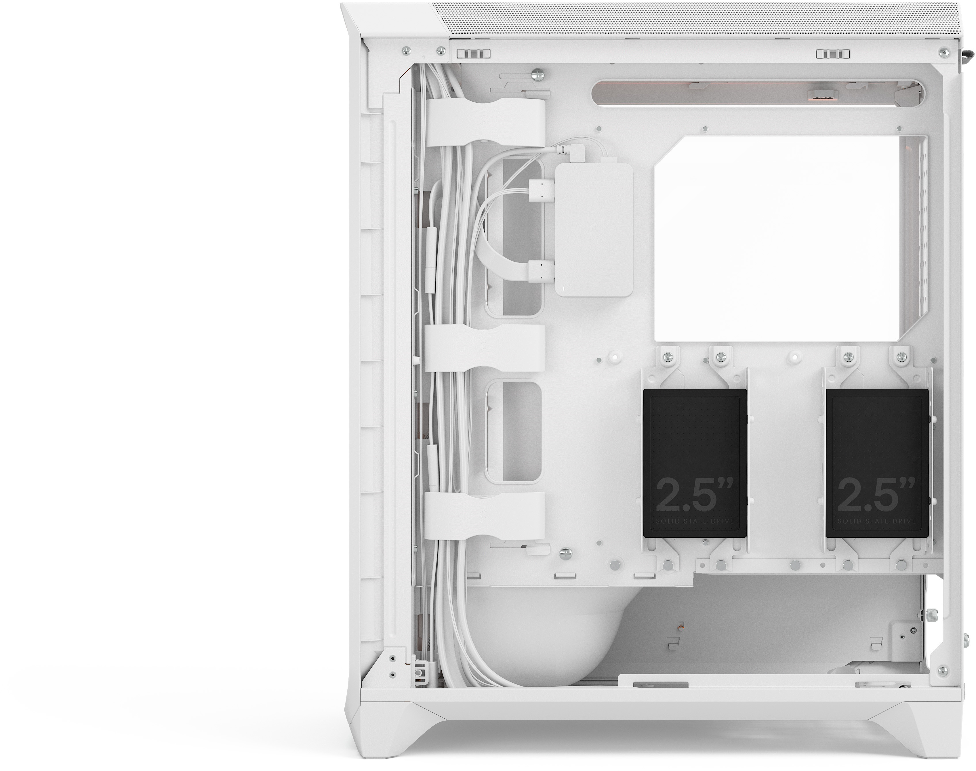 Fractal Design - Torre E-ATX Fractal Design Meshify 3 Ambience Pro RGB Blanca TG Clear Tint