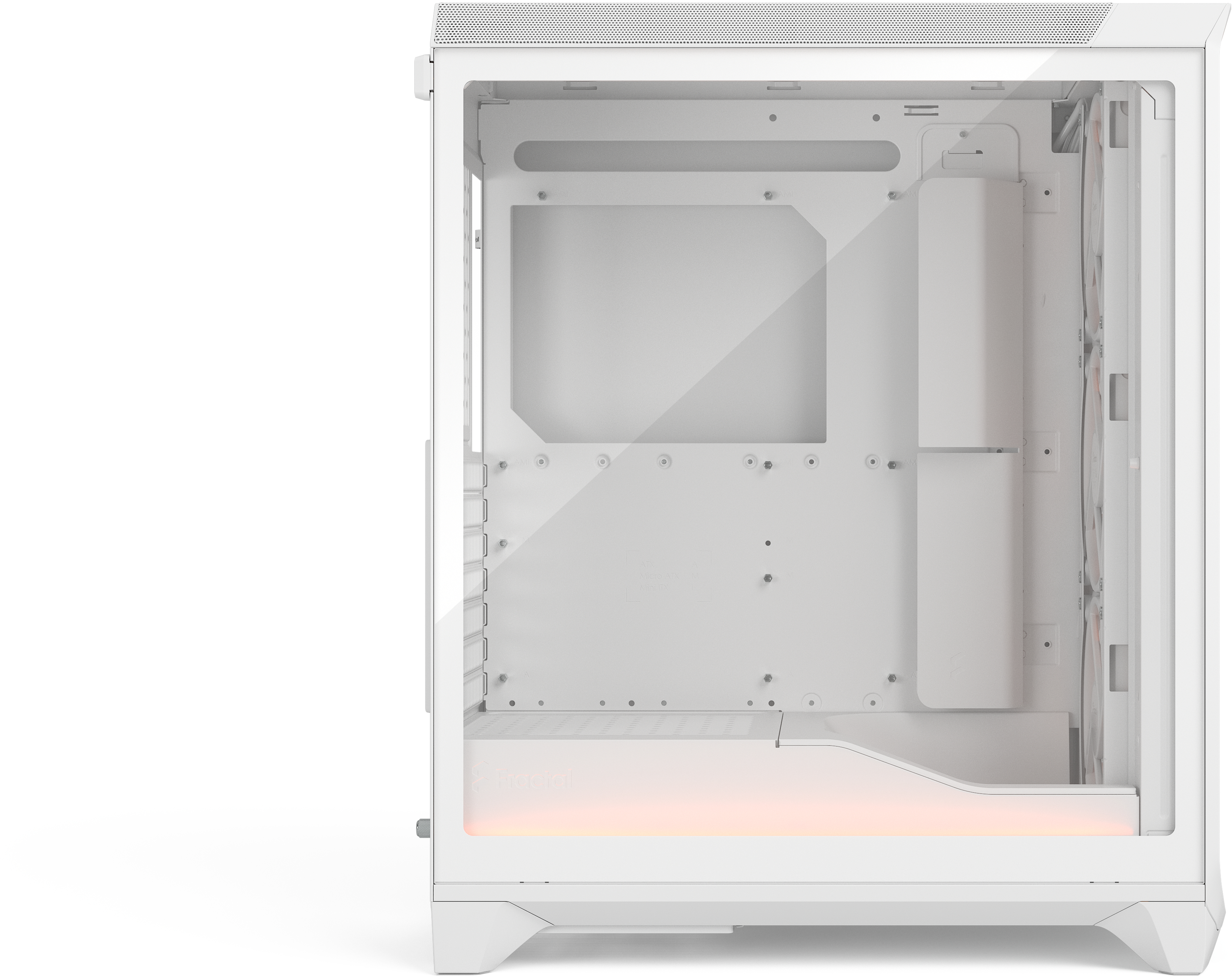 Fractal Design - Torre E-ATX Fractal Design Meshify 3 Ambience Pro RGB Blanca TG Clear Tint