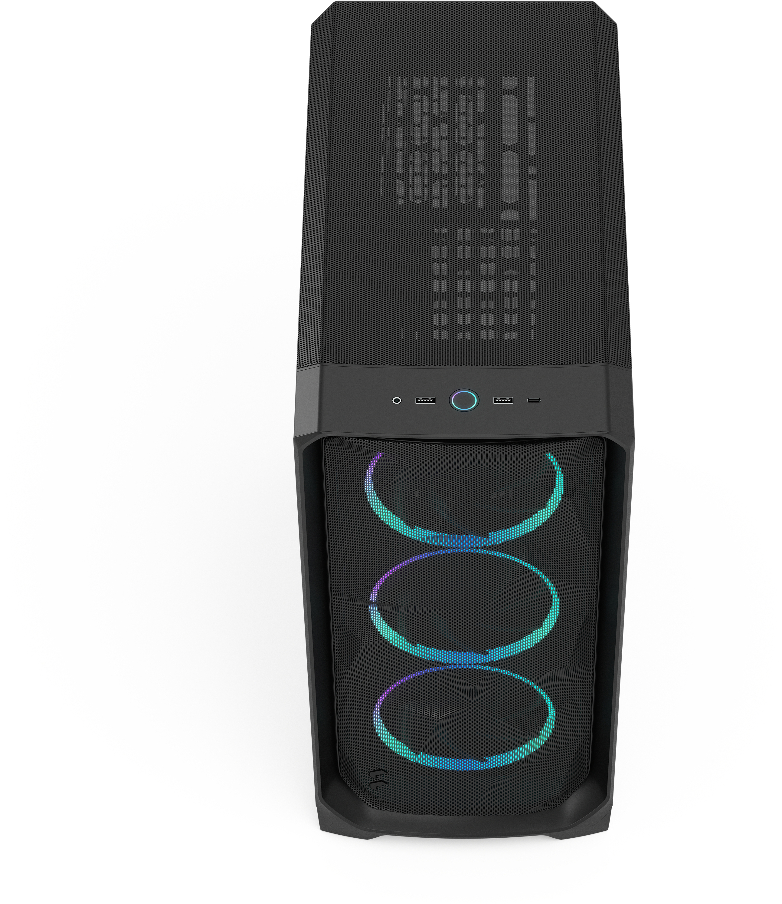 Fractal Design - Torre E-ATX Fractal Design Meshify 3 Negra RGB TG Light Tint