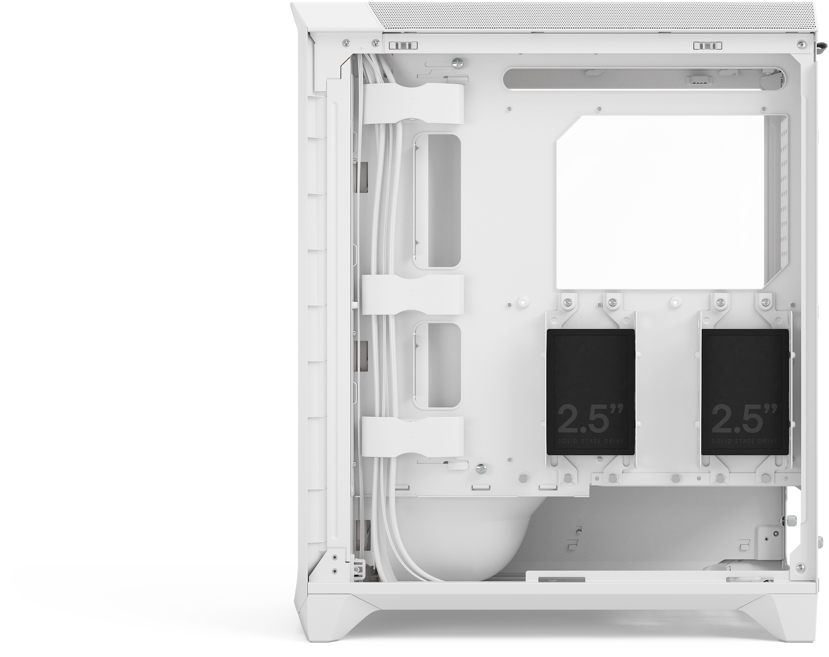 Fractal Design - Torre E-ATX Fractal Design Meshify 3 Blanca RGB TG Light Tint