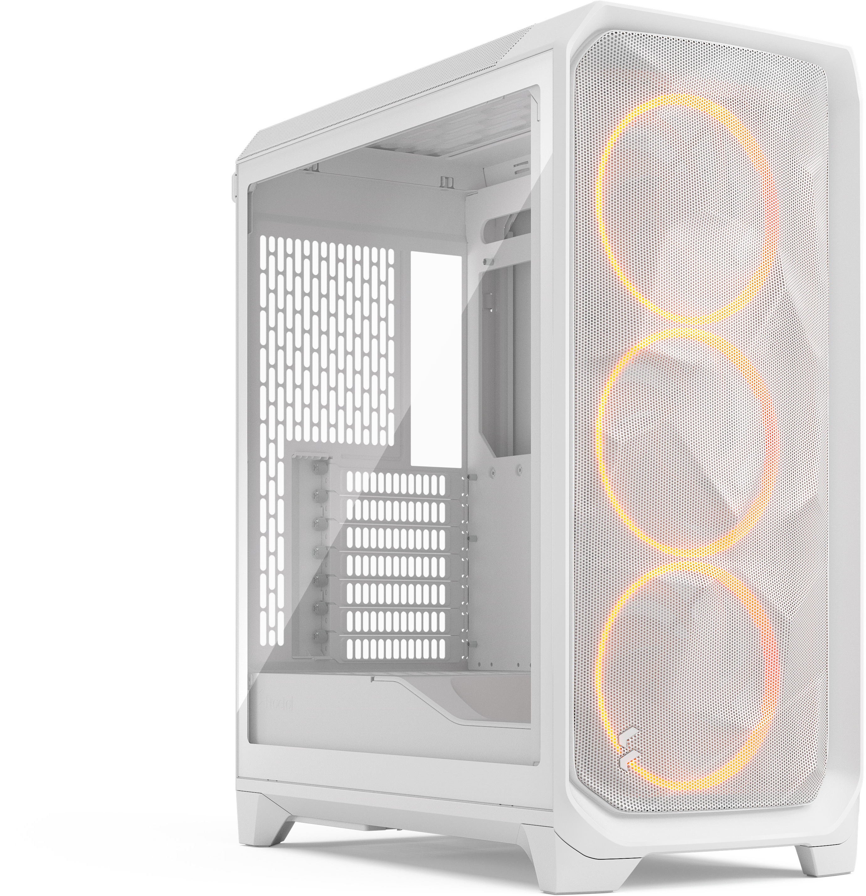 Fractal Design - Torre E-ATX Fractal Design Meshify 3 Blanca RGB TG Light Tint