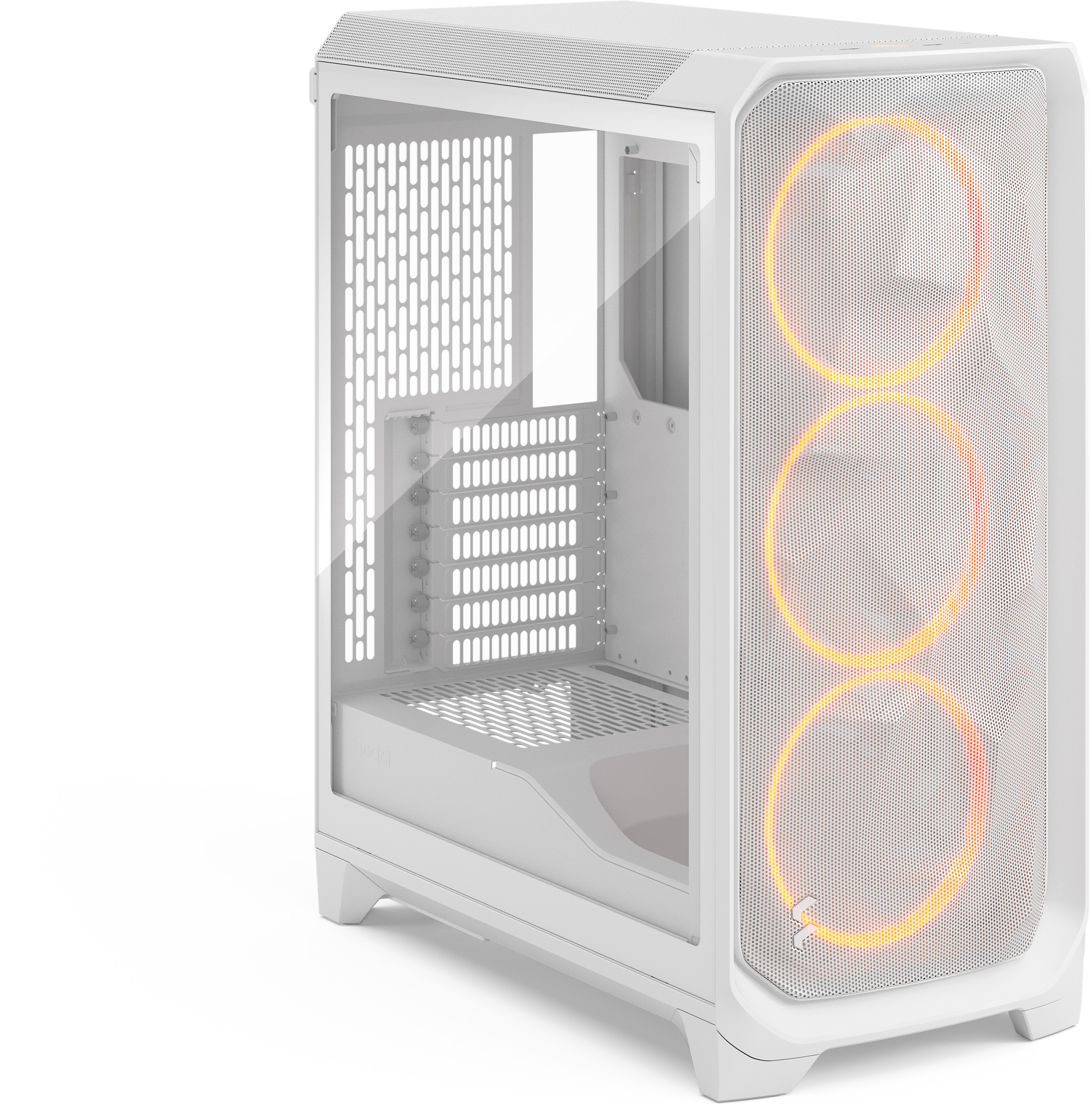 Fractal Design - Torre E-ATX Fractal Design Meshify 3 Blanca RGB TG Light Tint