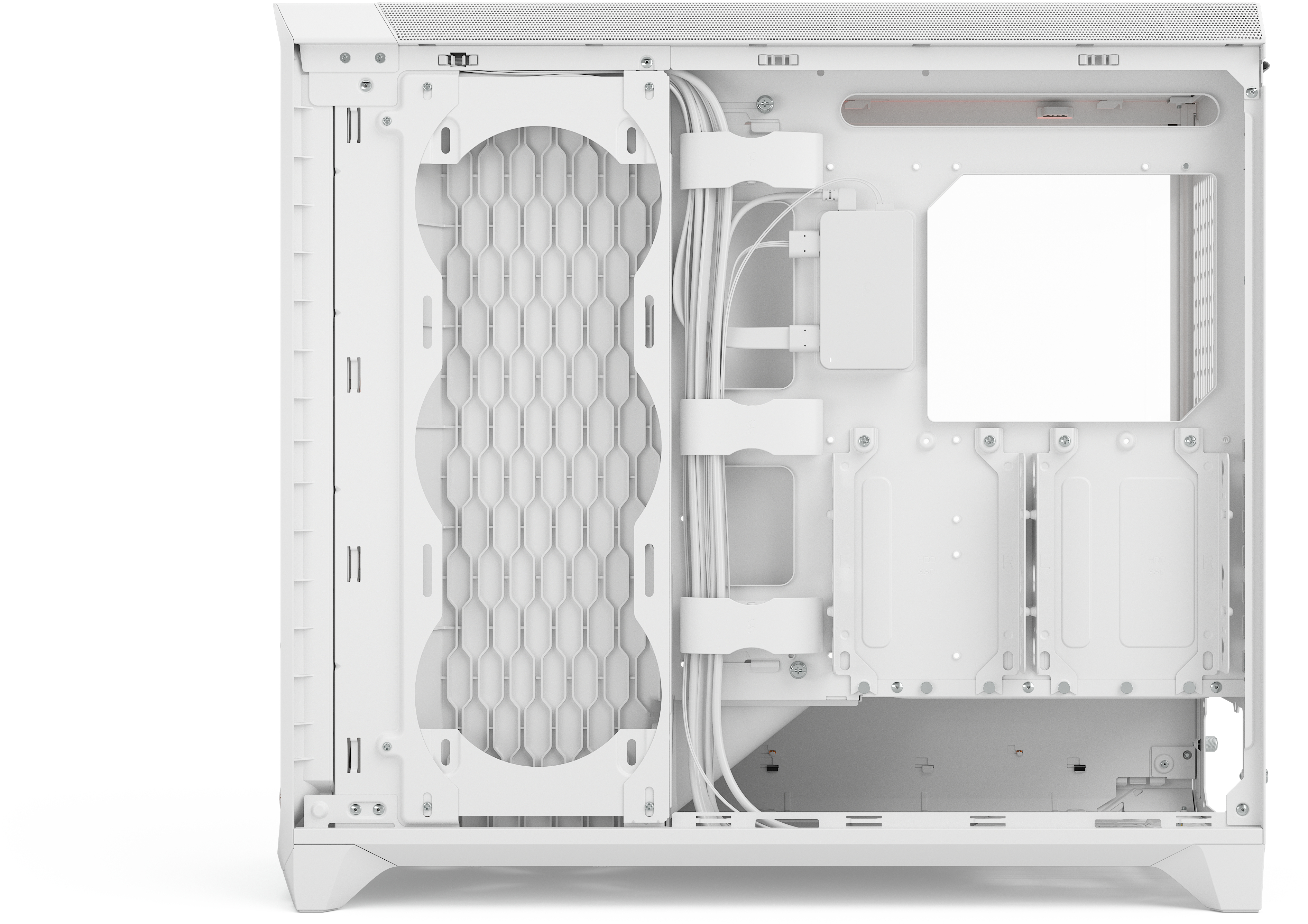 Fractal Design - Torre E-ATX Fractal Design Meshify 3 XL Ambience Pro RGB Blanca TG Clear Tint
