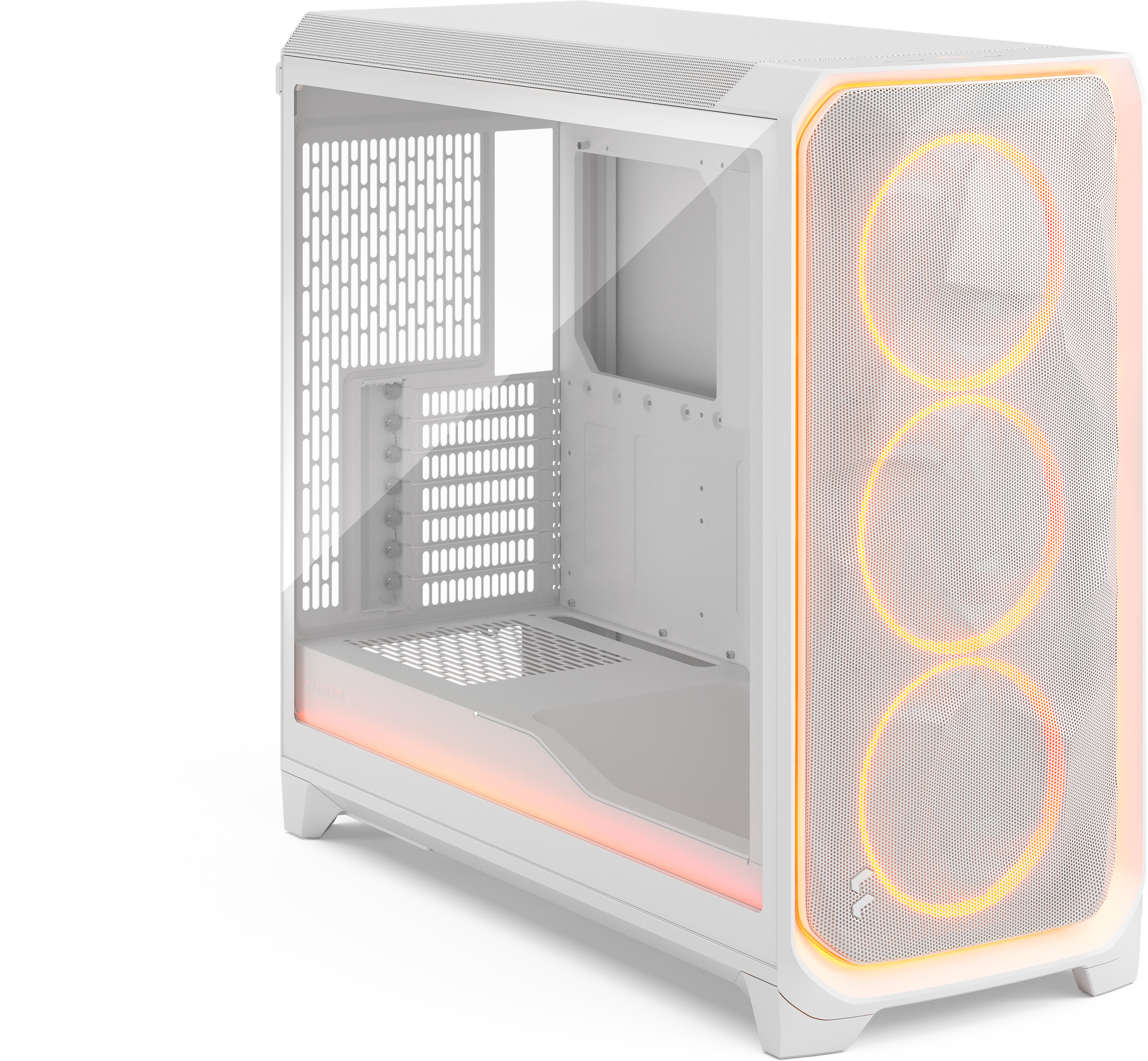 Fractal Design - Torre E-ATX Fractal Design Meshify 3 XL Ambience Pro RGB Blanca TG Clear Tint