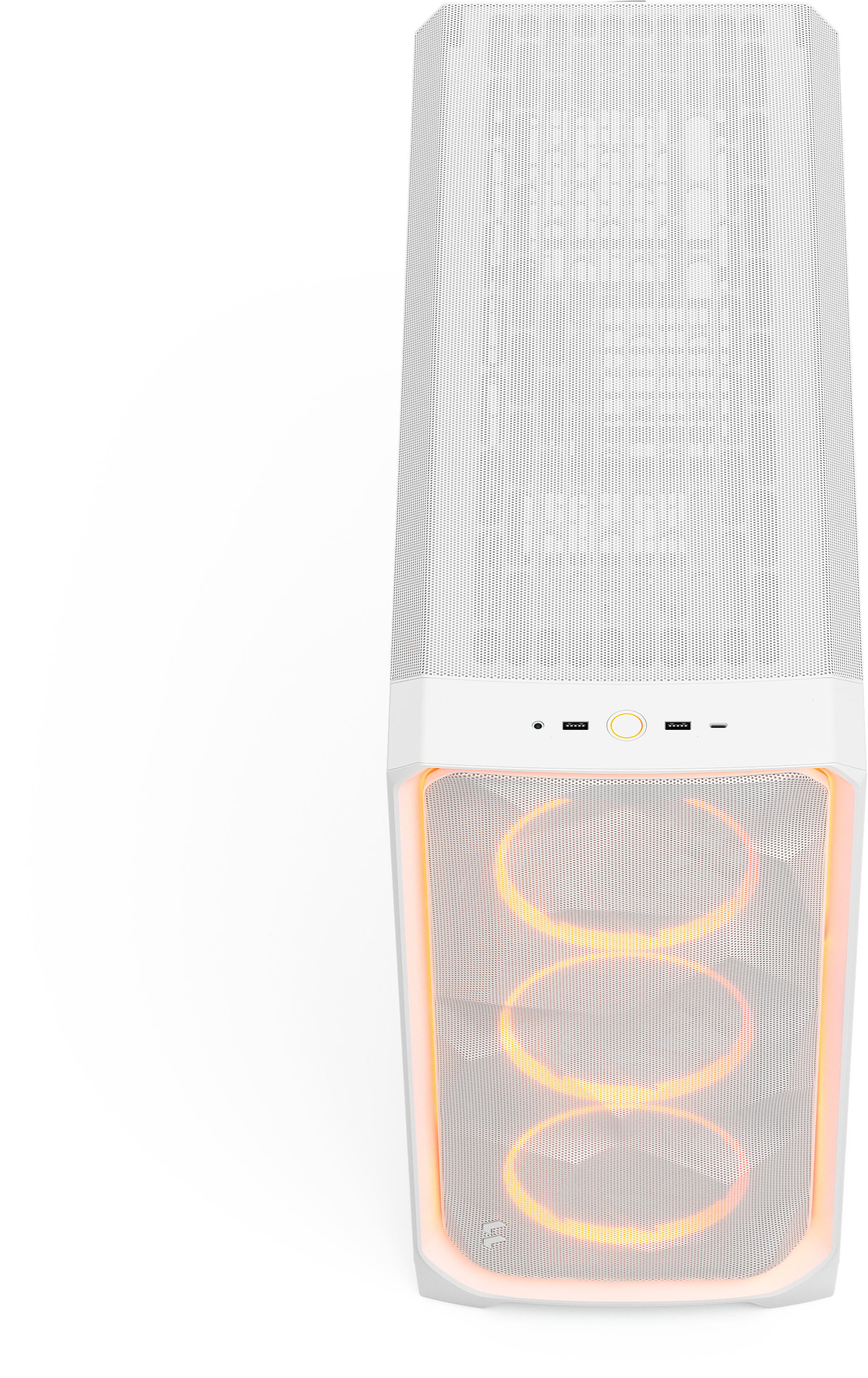 Fractal Design - Torre E-ATX Fractal Design Meshify 3 XL Ambience Pro RGB Blanca TG Clear Tint