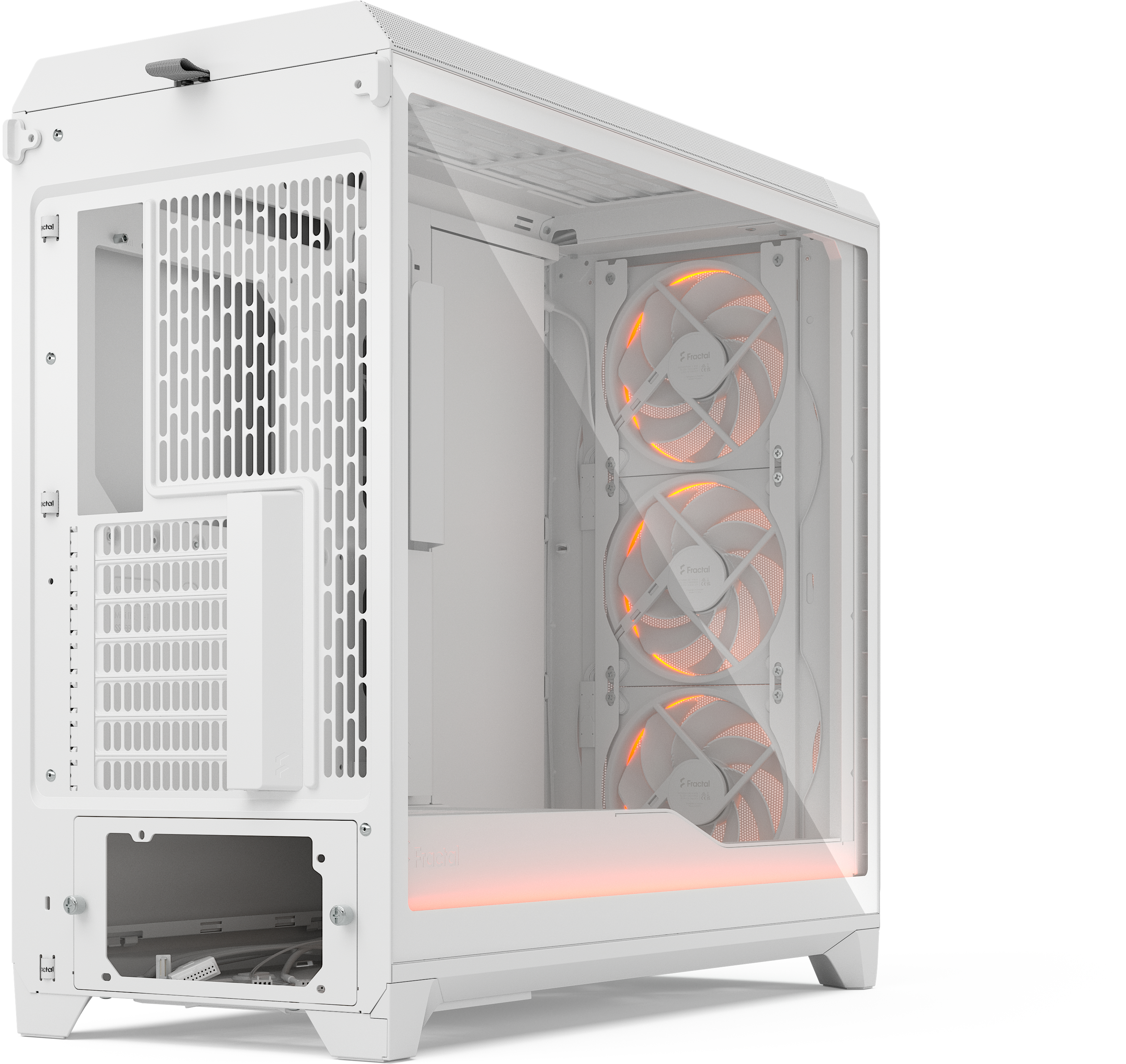 Fractal Design - Torre E-ATX Fractal Design Meshify 3 XL Ambience Pro RGB Blanca TG Clear Tint
