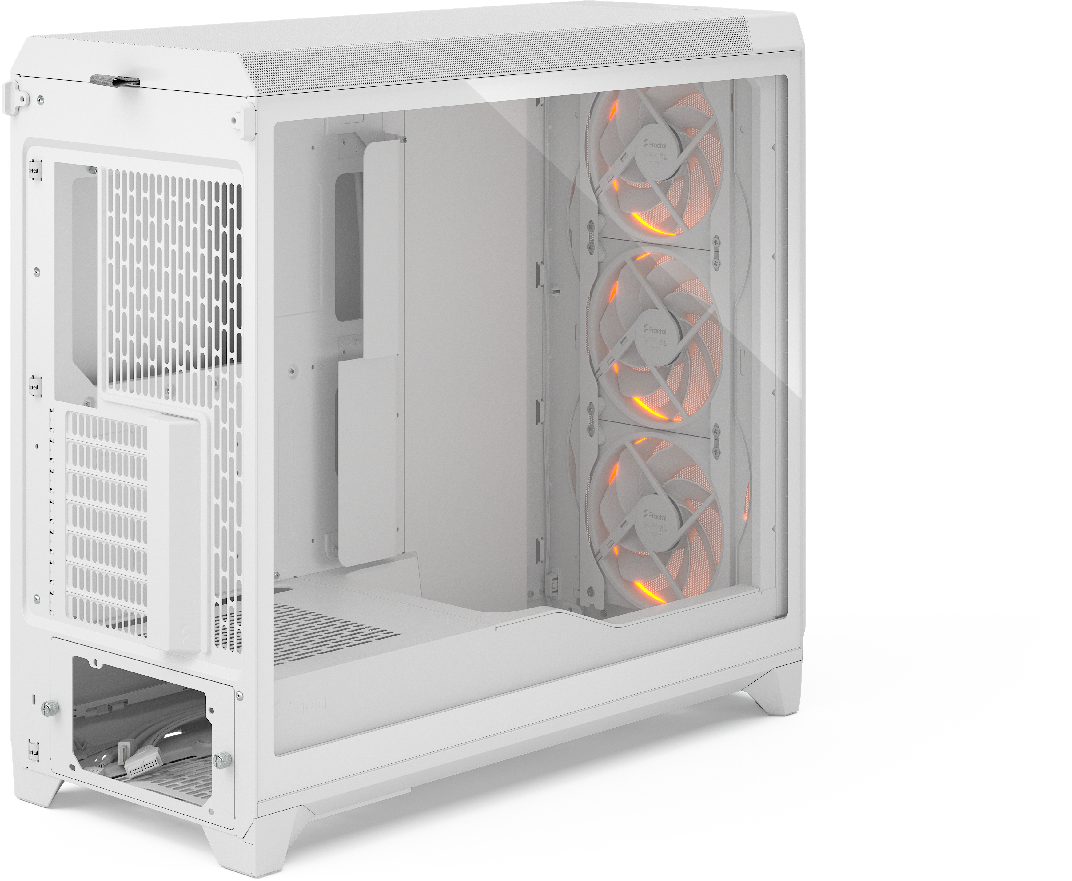 Fractal Design - Torre E-ATX Fractal Design Meshify 3 XL RGB Blanca TG Clear Tint