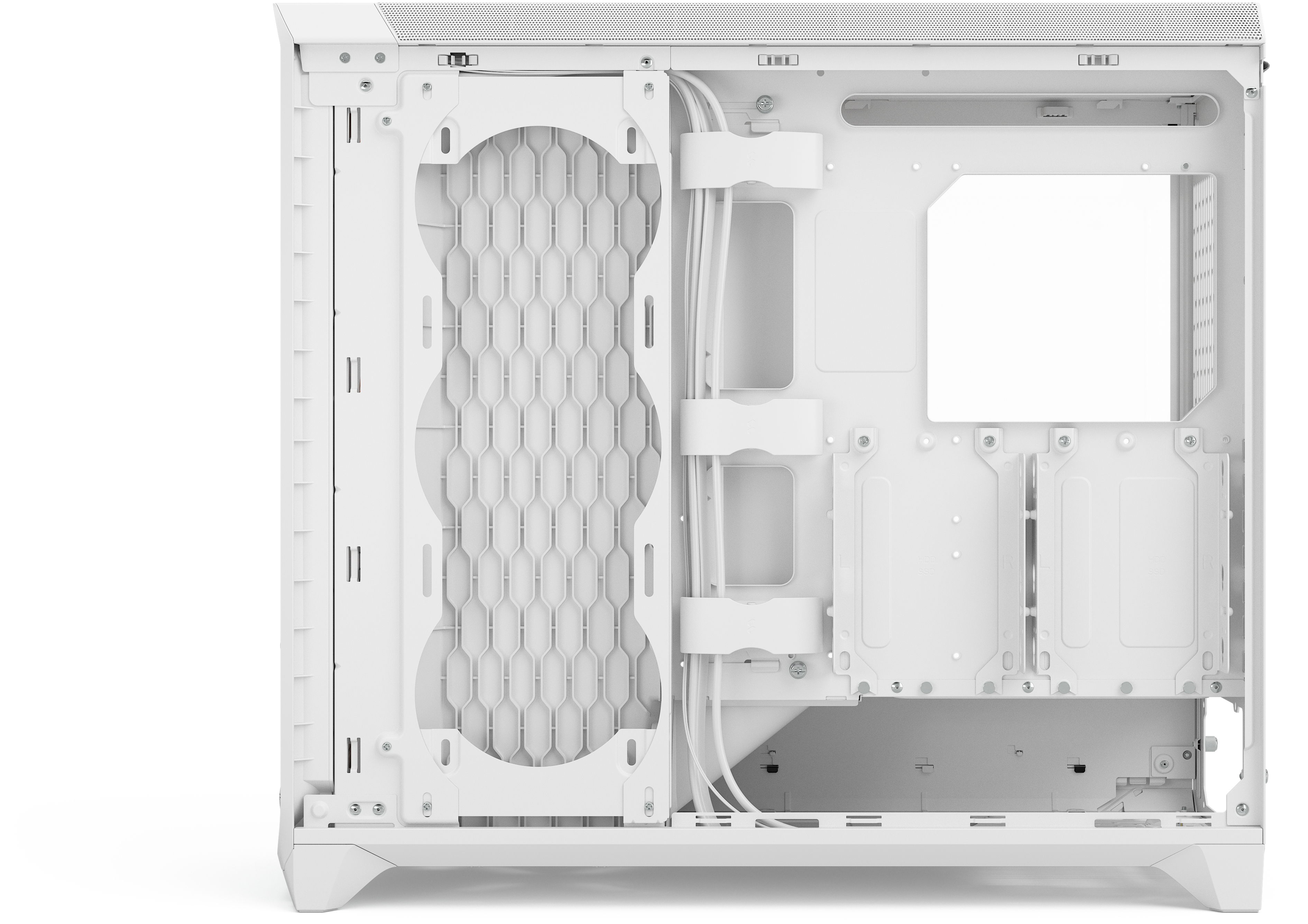 Fractal Design - Torre E-ATX Fractal Design Meshify 3 XL RGB Blanca TG Clear Tint