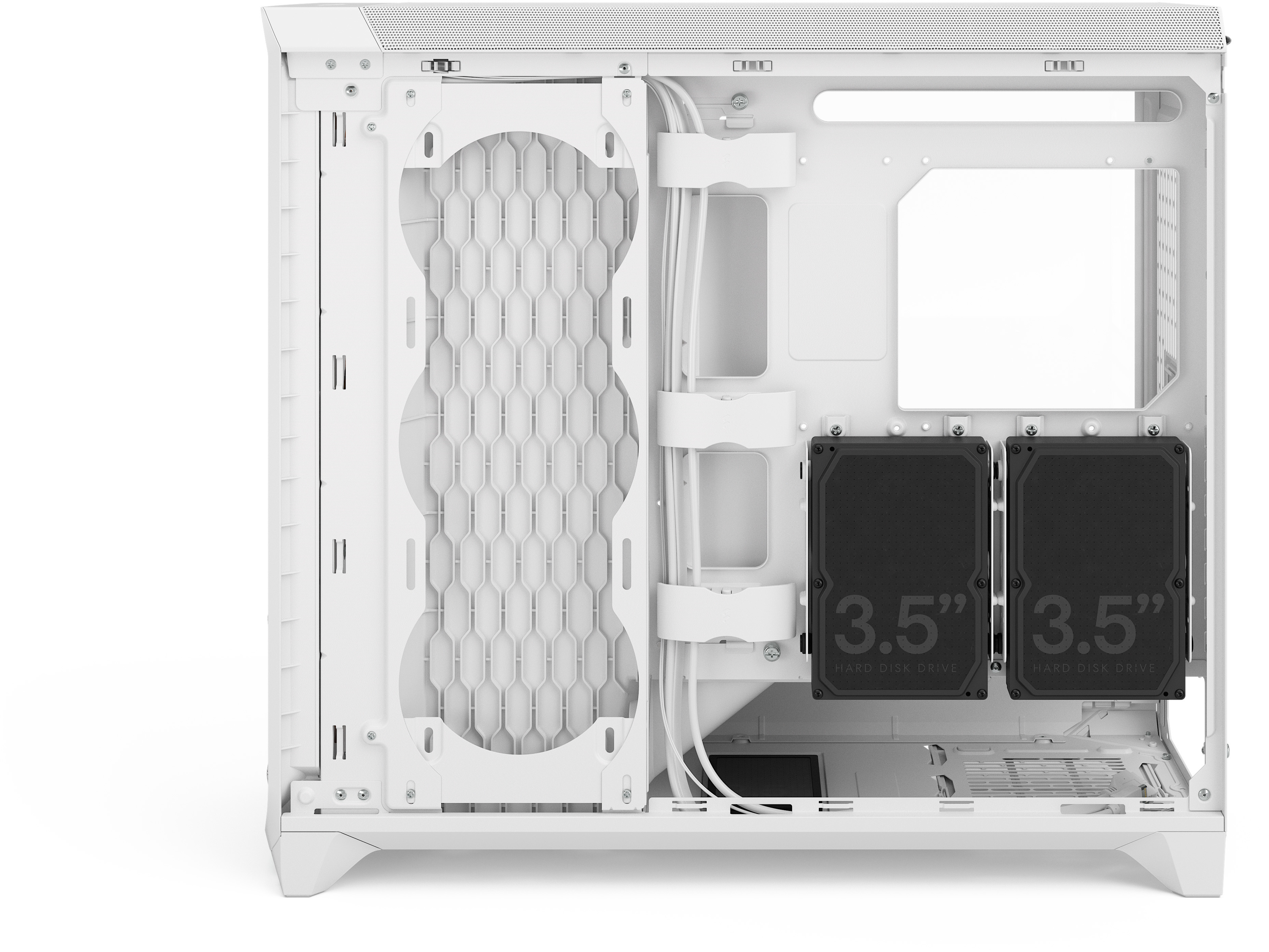 Fractal Design - Torre E-ATX Fractal Design Meshify 3 XL RGB Blanca TG Clear Tint